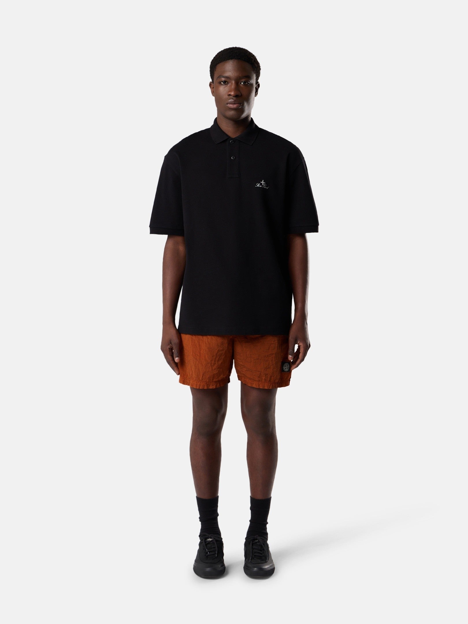 Stone Island Regular-Fit Polo Shirt with Archival Logo Embroidery 2200002