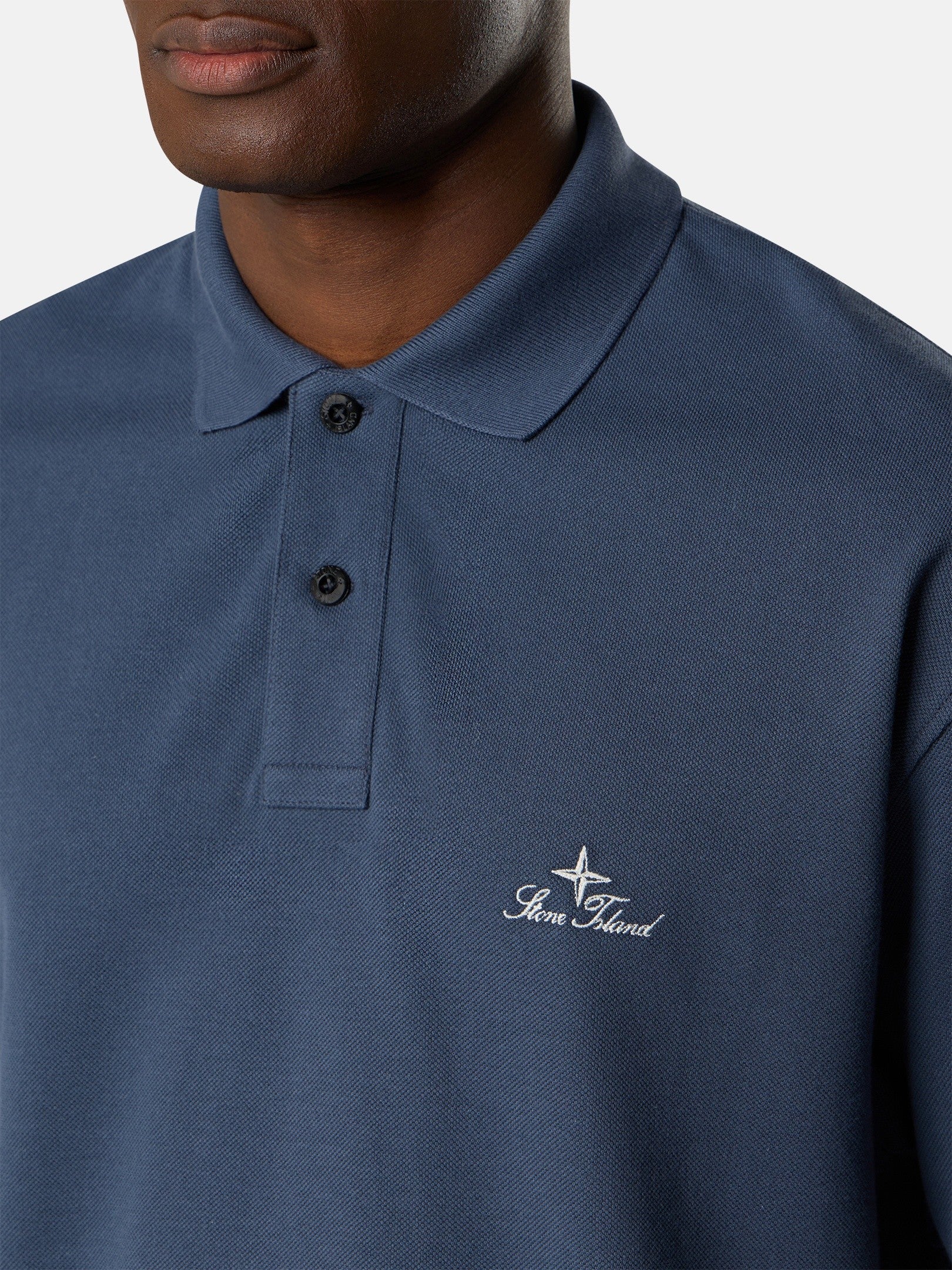 Stone Island Regular-Fit Polo Shirt with Archival Logo Embroidery 2200002