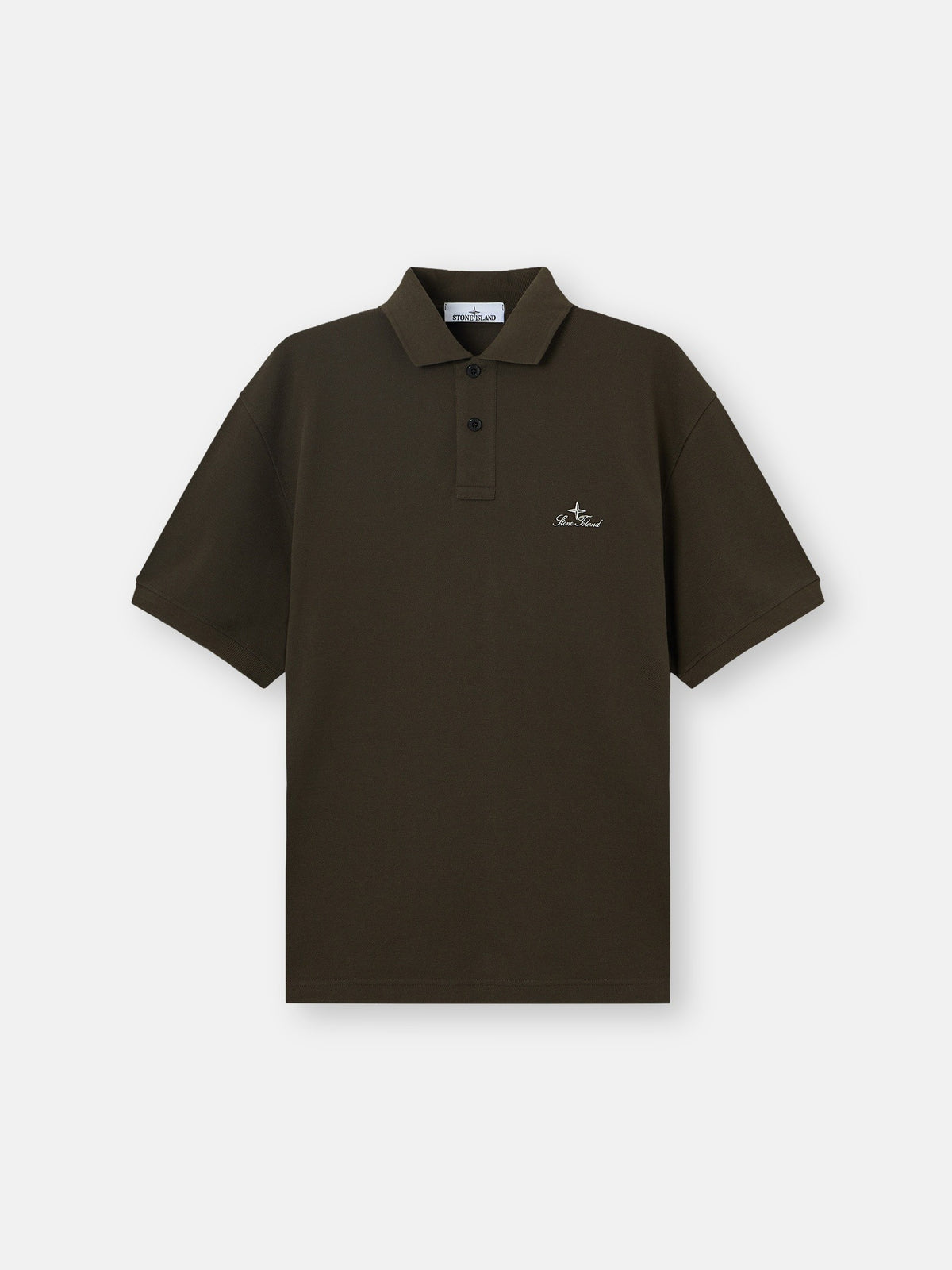 Stone Island Regular-Fit Polo Shirt with Archival Logo Embroidery 2200002