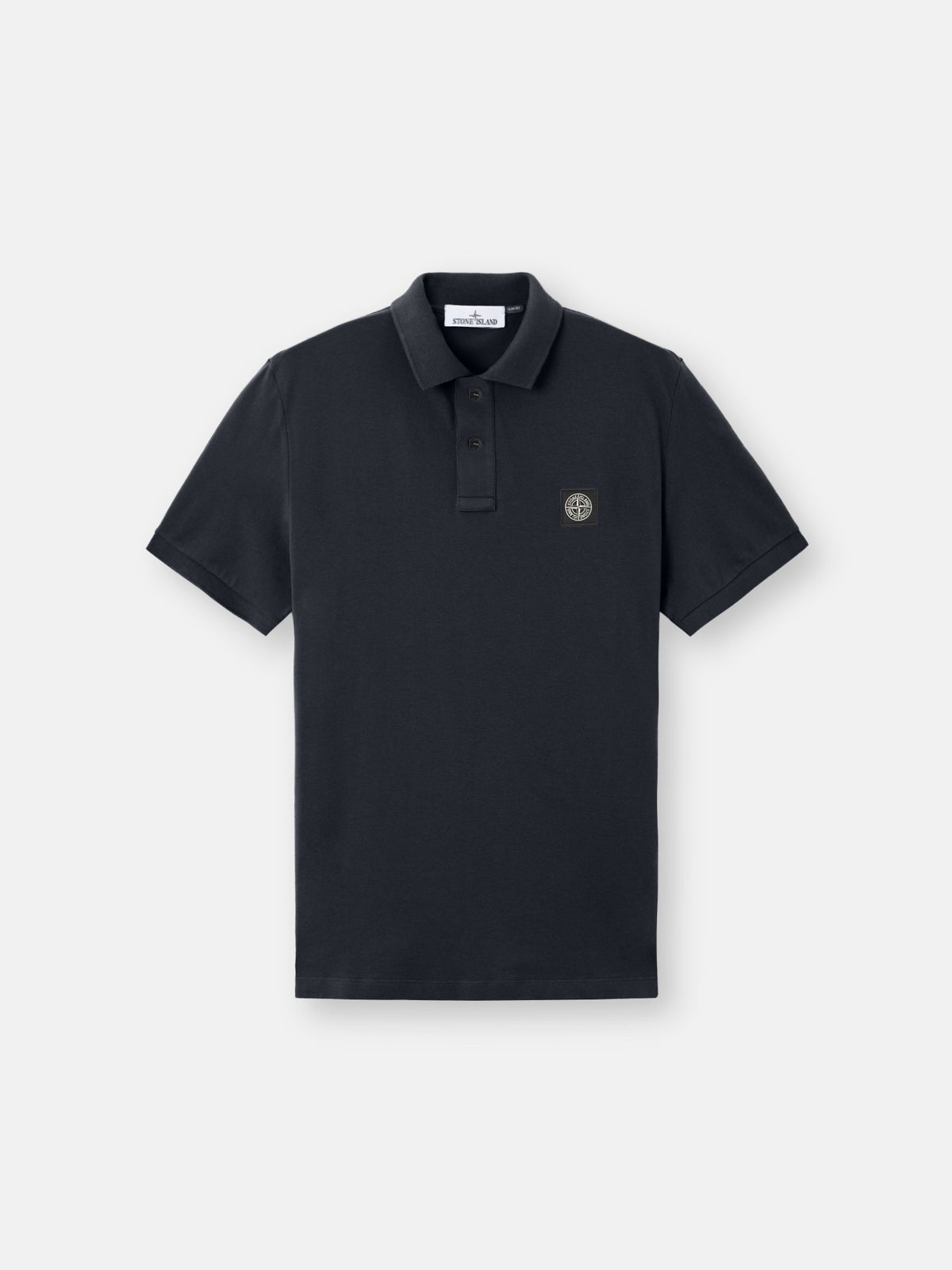 Stone Island Slim-Fit Short-Sleeve Polo with Compass Patch 2200008