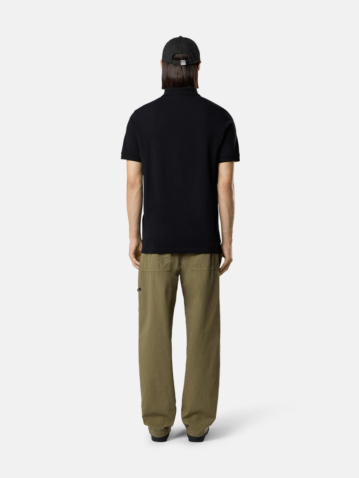 Stone Island Slim-Fit Short-Sleeve Polo with Compass Patch 2200008