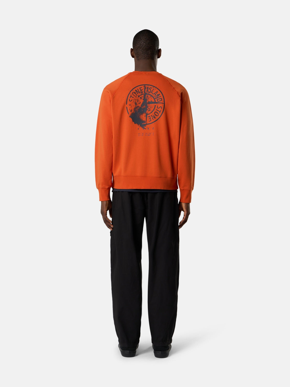 Stone Island Loose-Fit Cargo Trousers with Elastic Drawstring Waist 3100006