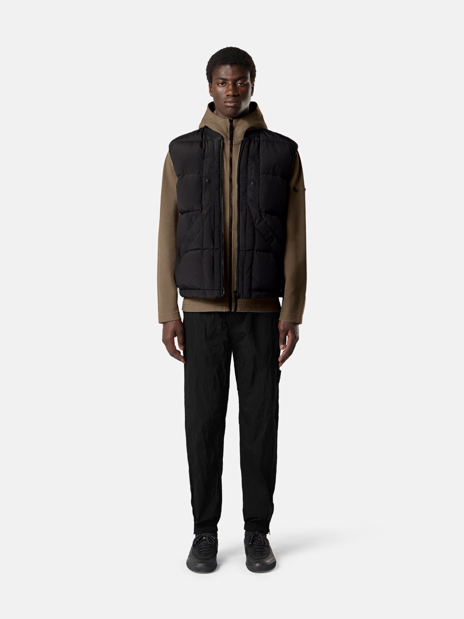 Stone Island Regular-Fit Joggers with Zipped Cuffs and Elastic Waist 3100011