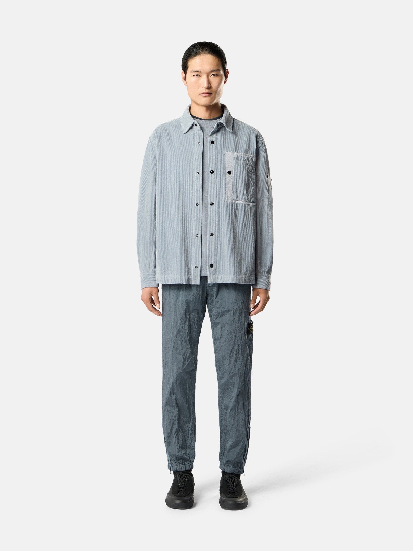 Stone Island Regular-Fit Joggers with Zipped Cuffs and Elastic Waist 3100011