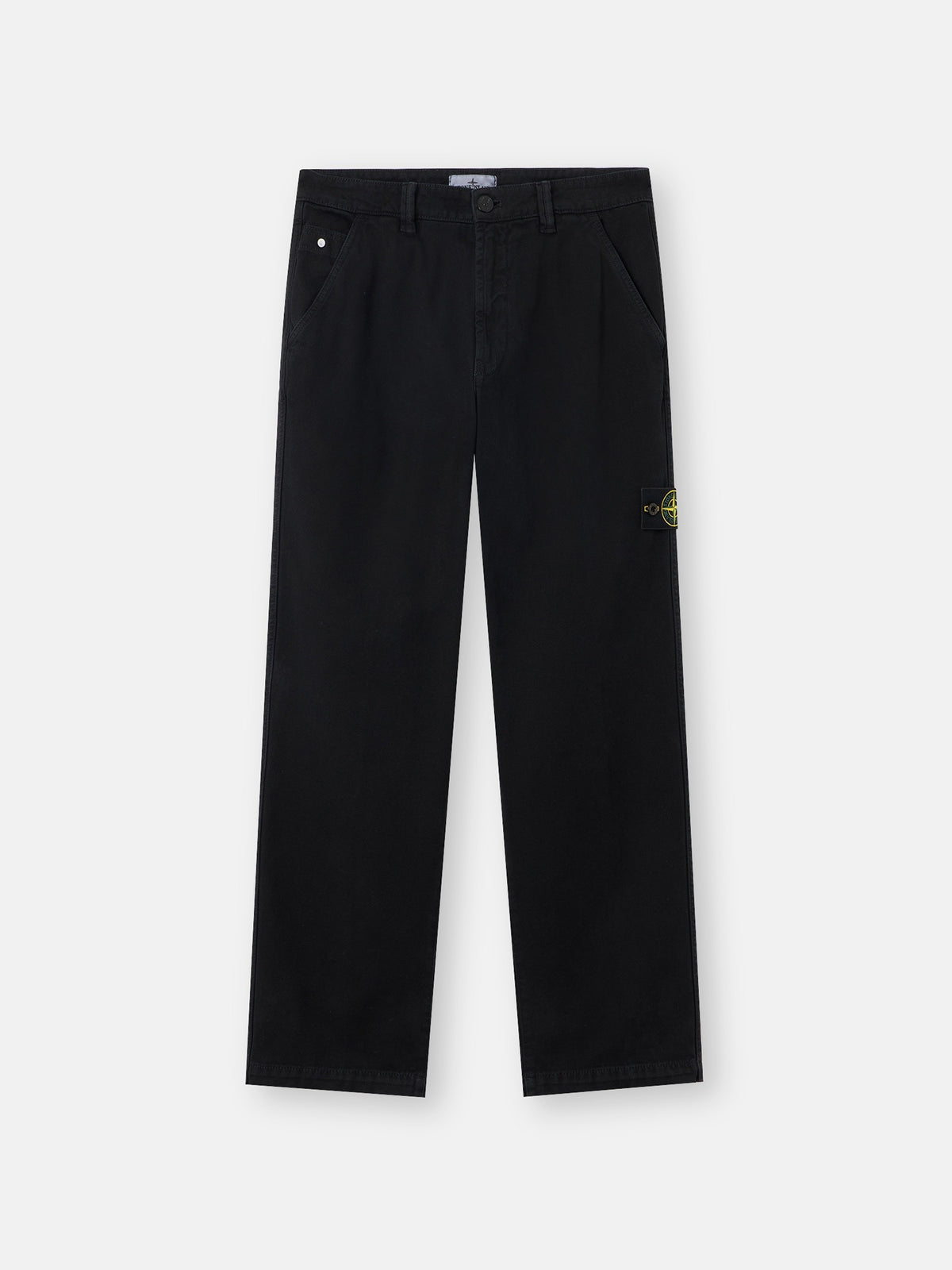 Stone Island Loose-Fit Chino Trousers with Snap Pockets 3100014
