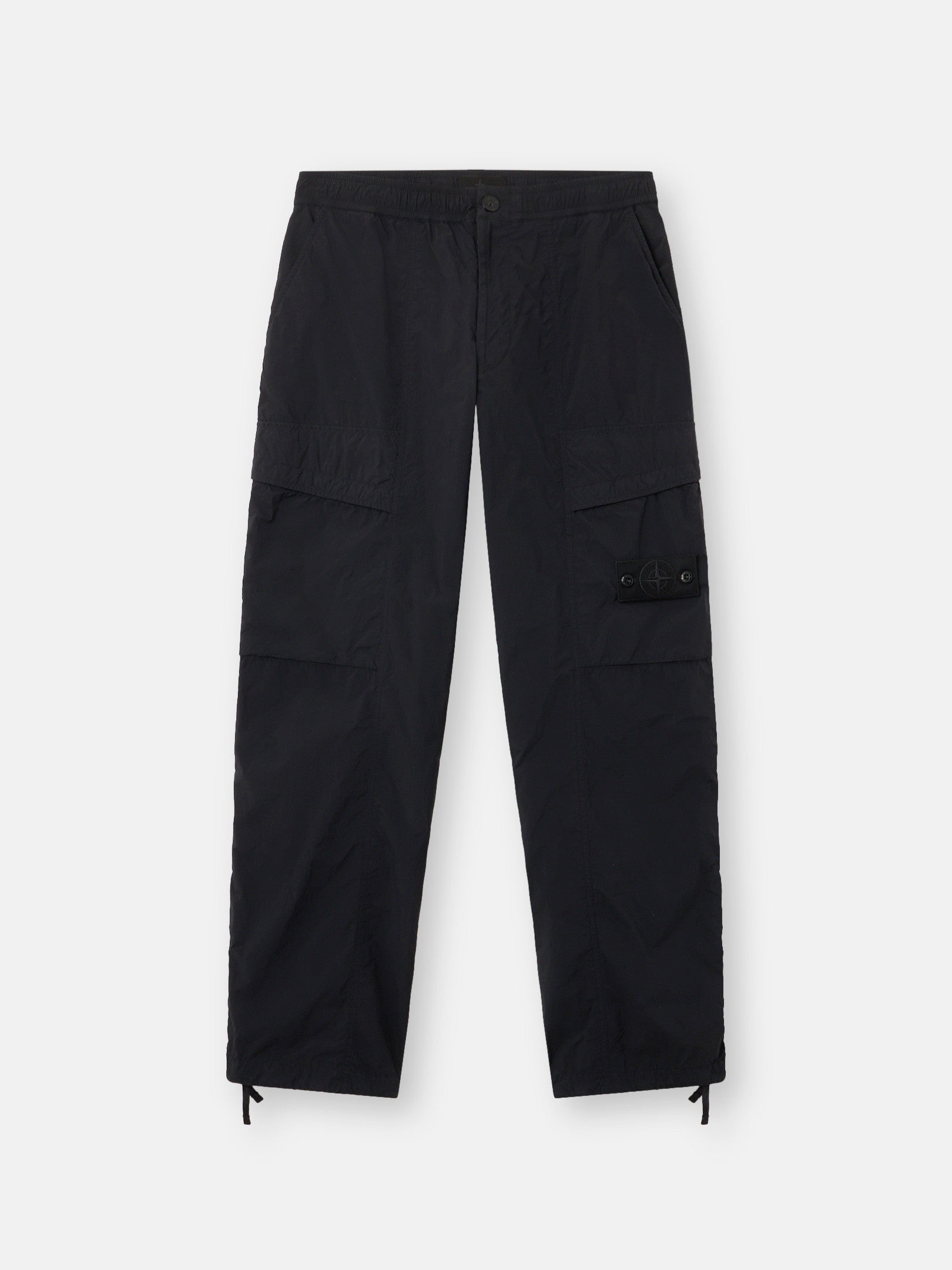 Stone Island Loose-Fit Cargo Trousers with Snap Pockets 3100026