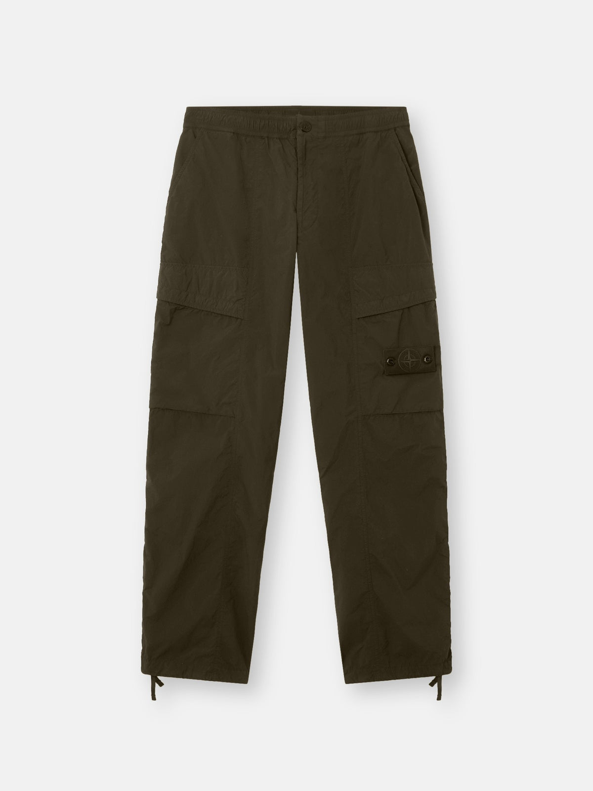 Stone Island Loose-Fit Cargo Trousers with Snap Pockets 3100026