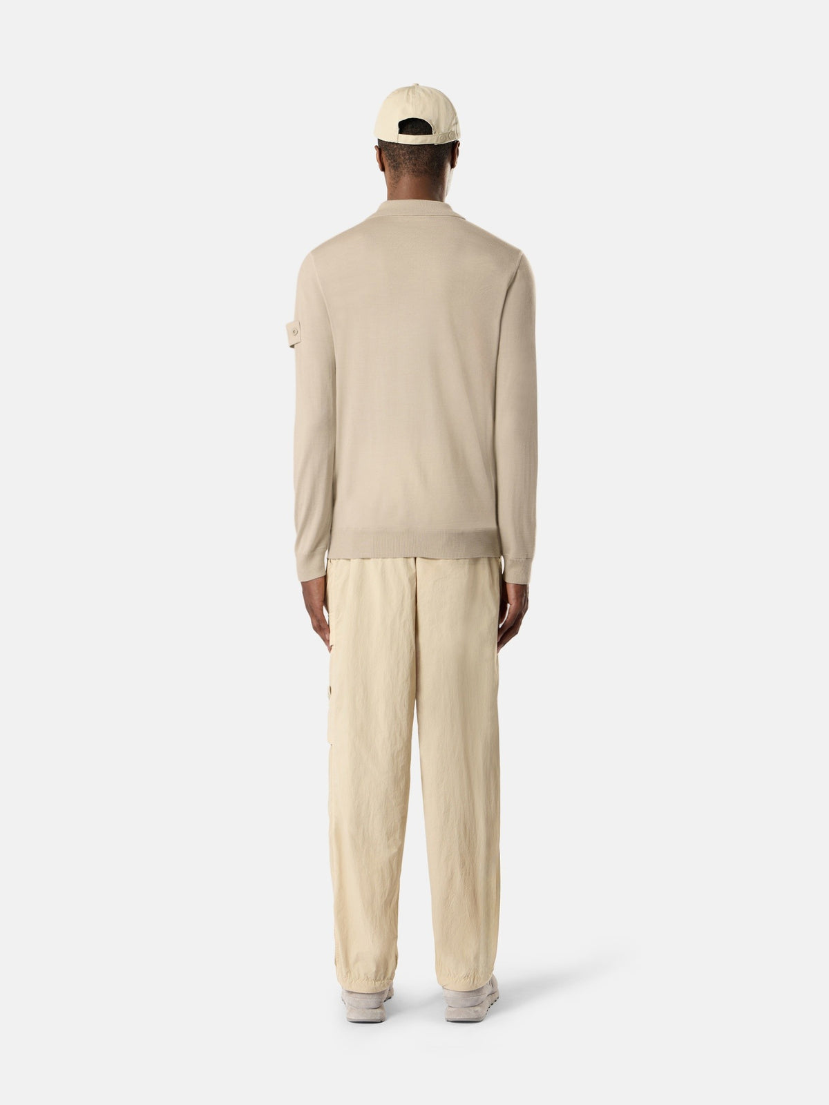 Stone Island Loose-Fit Cargo Trousers with Snap Pockets 3100026