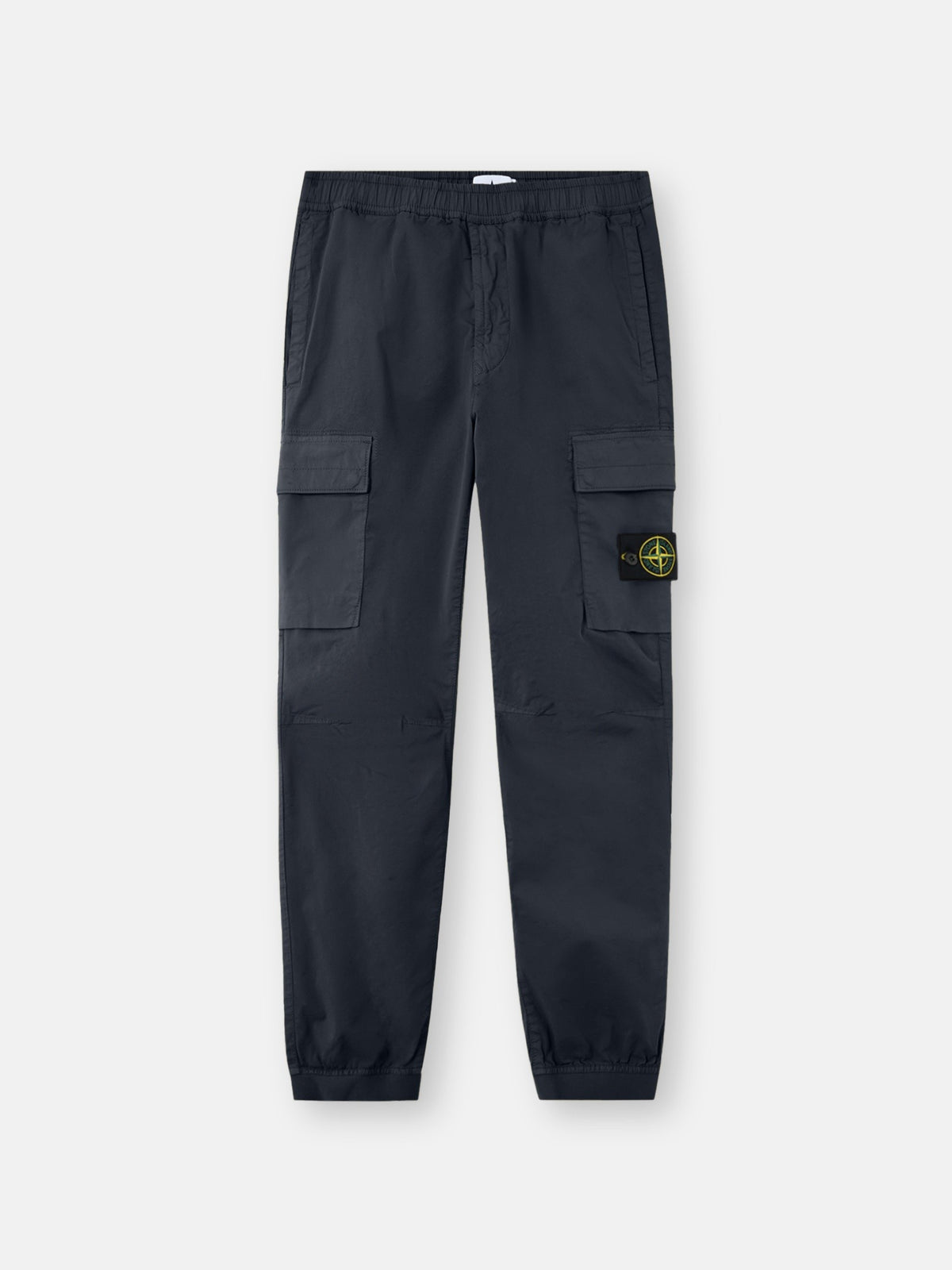 Stone Island Regular-Tapered-Fit Cargo Trousers with Drawstring Waistband 3100031