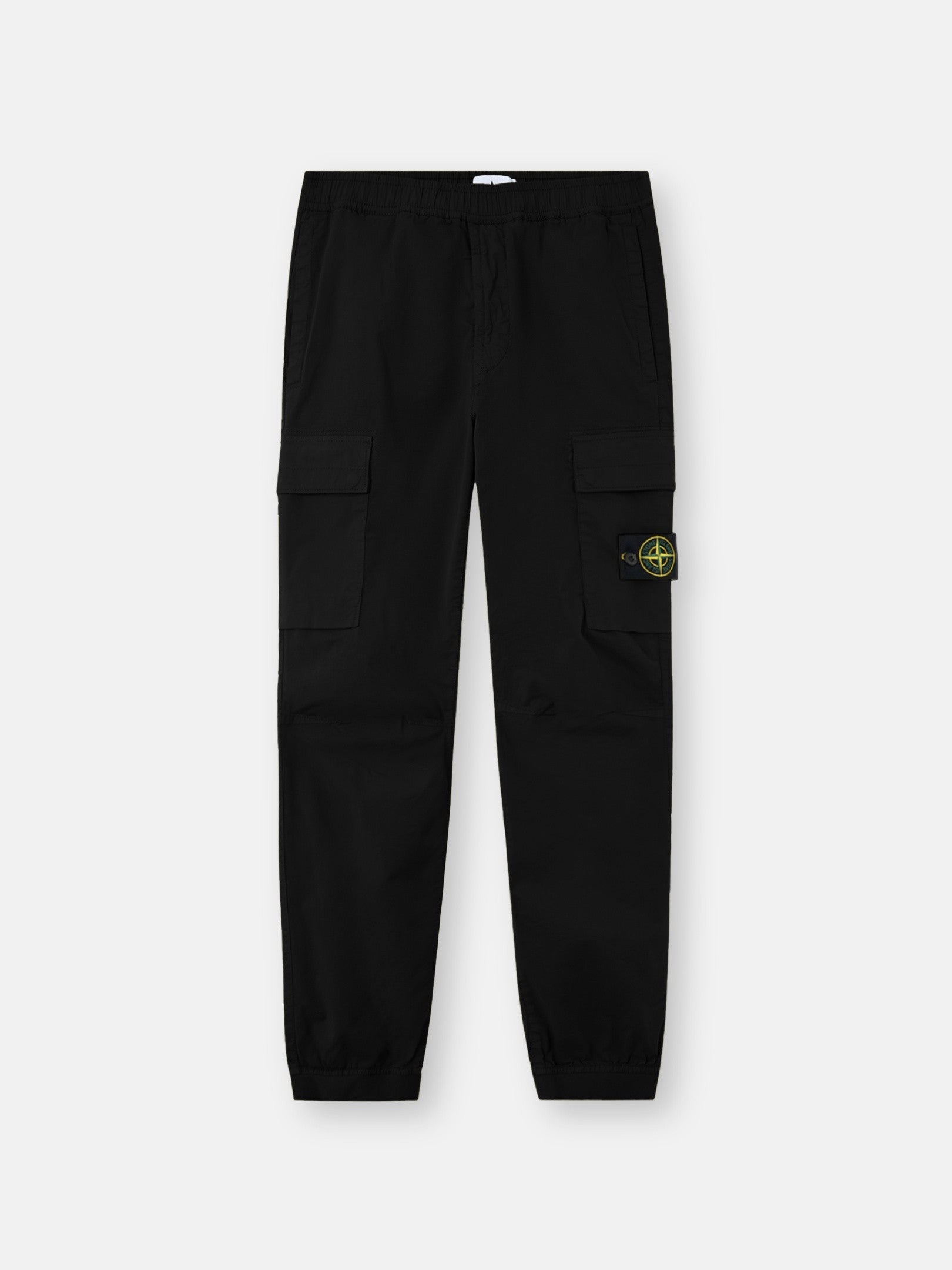 Stone Island Regular-Tapered-Fit Cargo Trousers with Drawstring Waistband 3100031