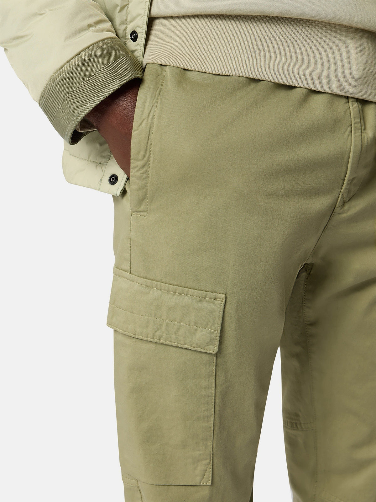 Stone Island Regular-Tapered-Fit Jogger Trousers with Elastic Waist 3100033