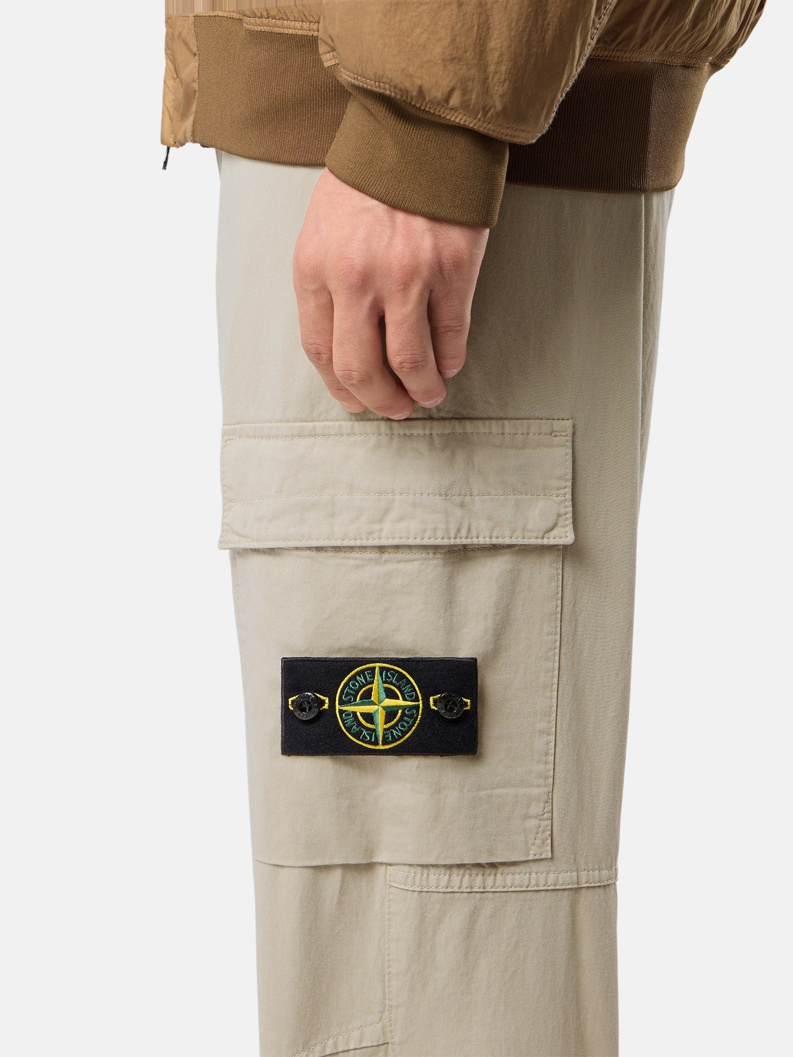 Stone Island Regular-Tapered-Fit Jogger Trousers with Elastic Waist 3100033