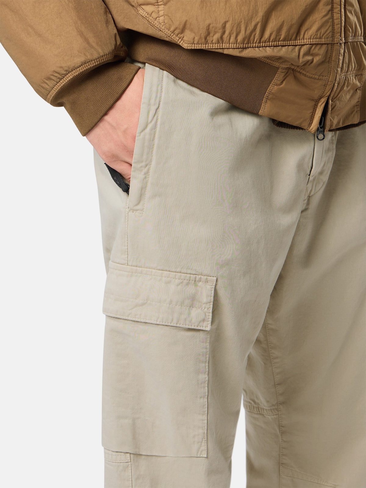Stone Island Regular-Tapered-Fit Jogger Trousers with Elastic Waist 3100033
