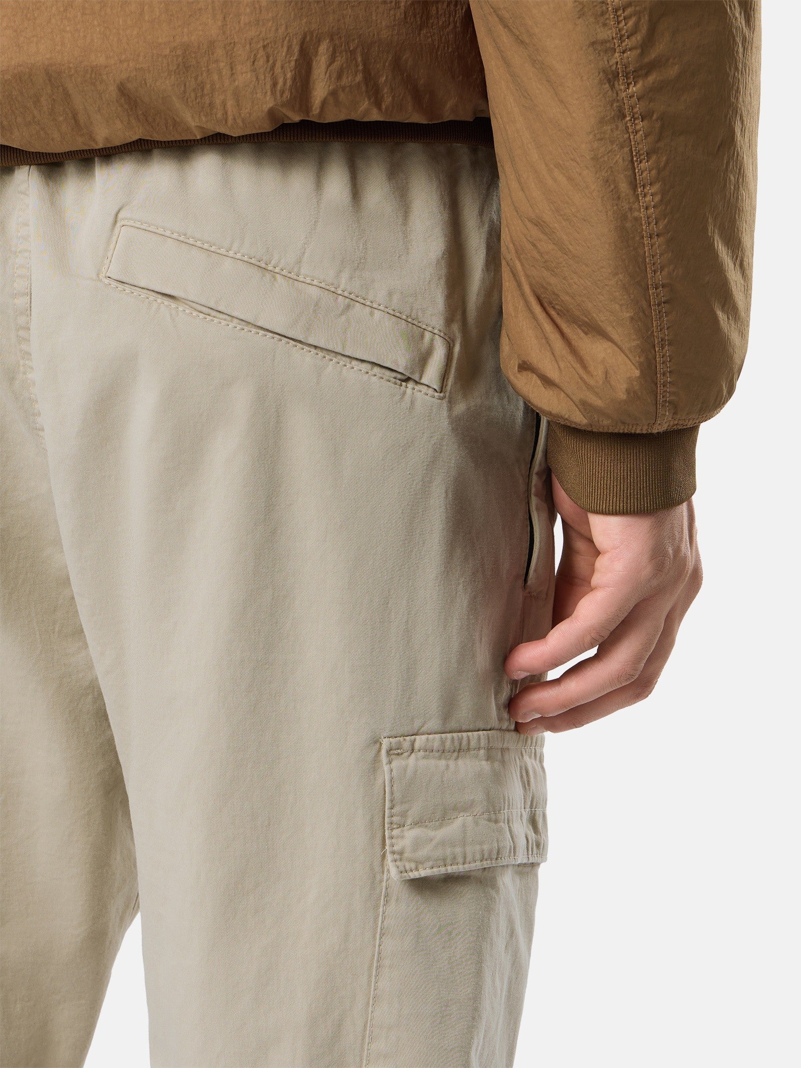 Stone Island Regular-Tapered-Fit Jogger Trousers with Elastic Waist 3100033