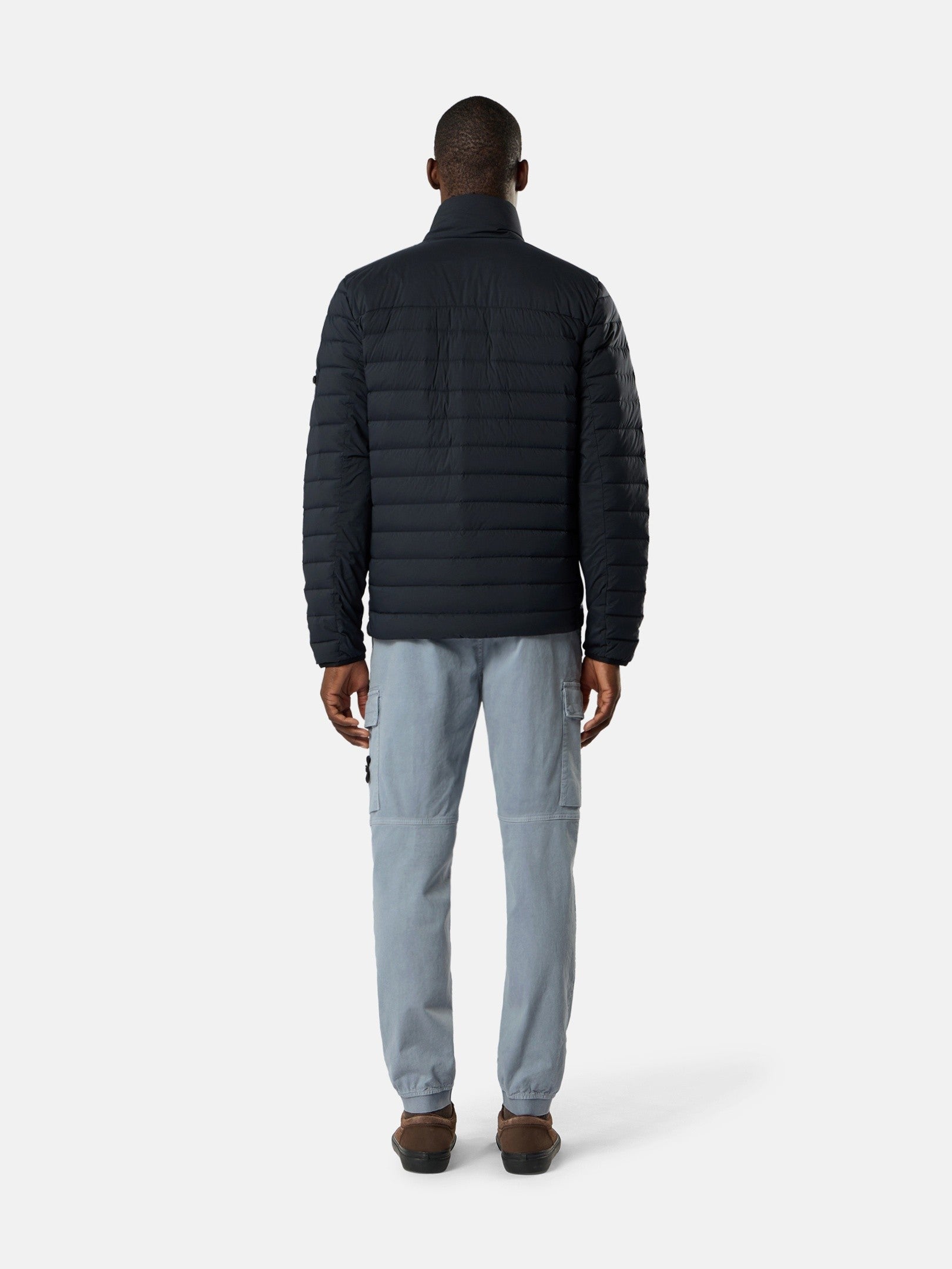 Stone Island Regular-Tapered-Fit Cargo Trousers with Elasticated Waistband 3100033
