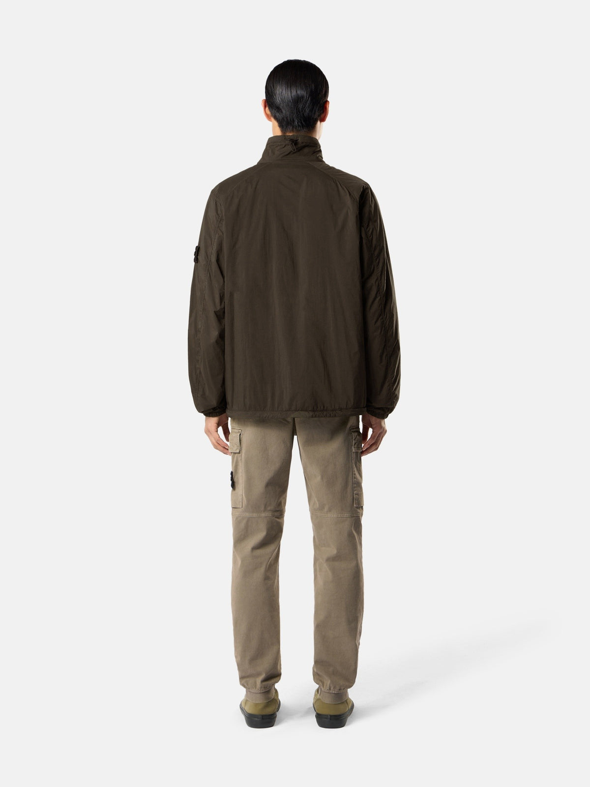Stone Island Regular-Tapered-Fit Cargo Trousers with Elasticated Waistband 3100033