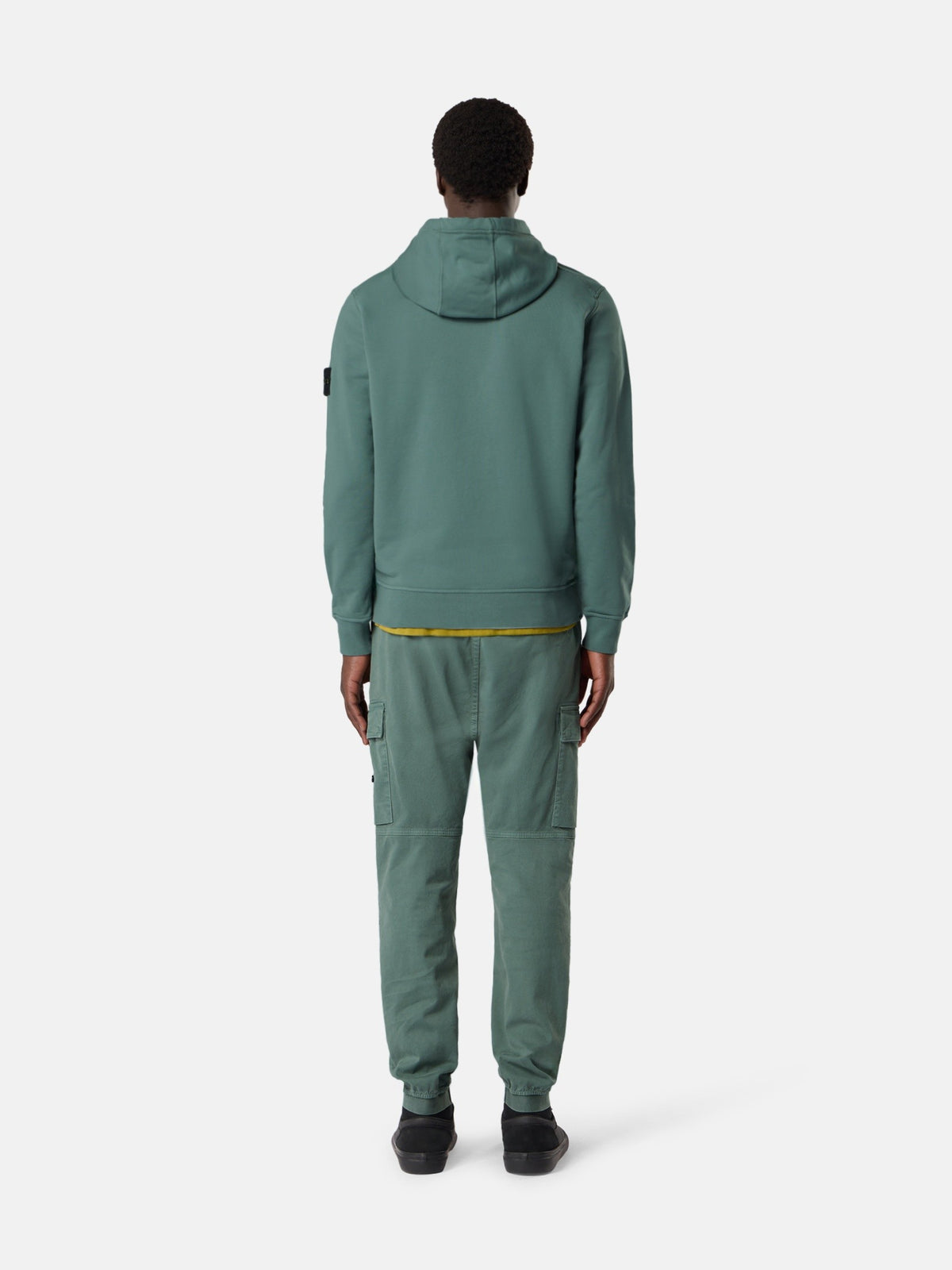 Stone Island Regular-Tapered-Fit Cargo Trousers with Elasticated Waistband 3100033