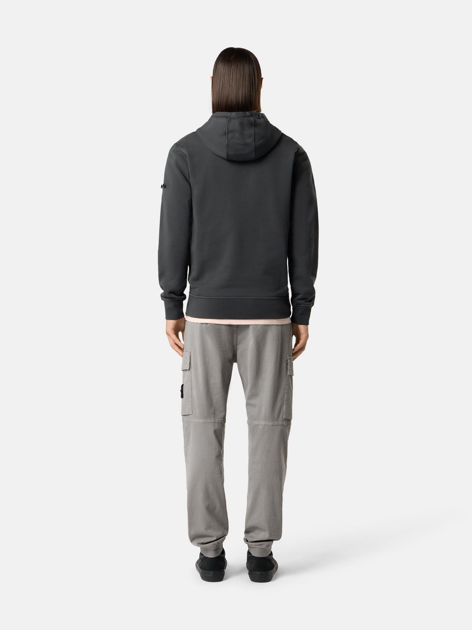 Stone Island Regular-Tapered-Fit Cargo Trousers with Elasticated Waistband 3100033