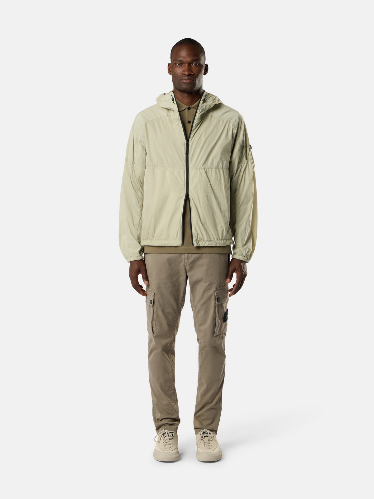 Stone Island Slim-Fit Cargo Trousers with Zip Pockets 3100034