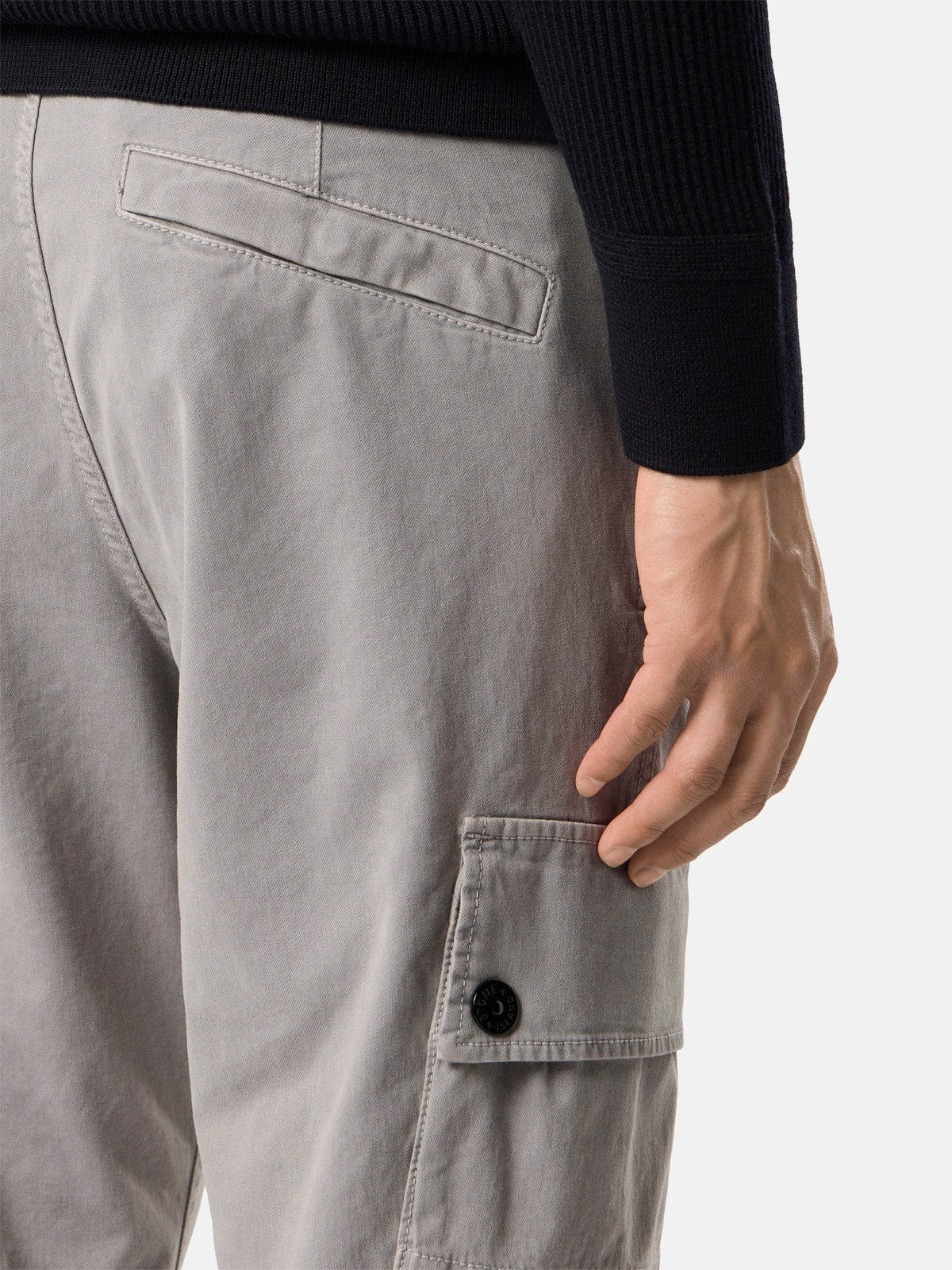 Stone Island Slim-Fit Cargo Trousers with Zip Pockets 3100034