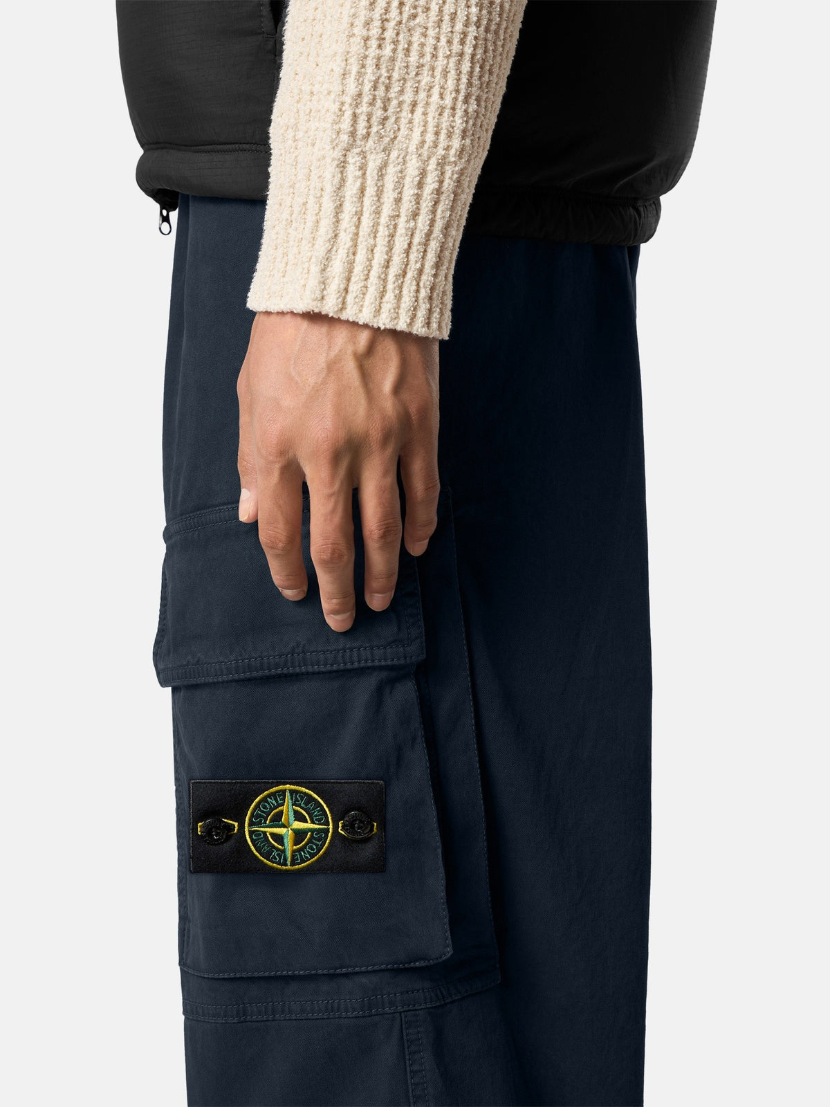 Stone Island Loose-Fit Joggers with Drawstring Cuffs 3100036