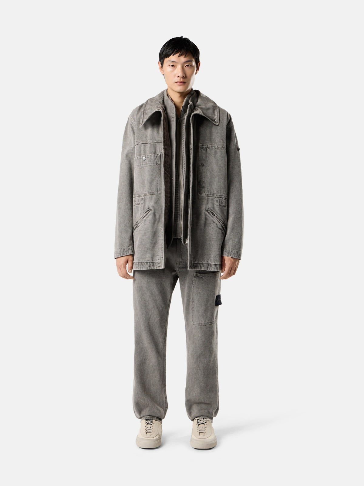 Stone Island Regular Straight-Fit Chino Trousers with Pockets 3100037