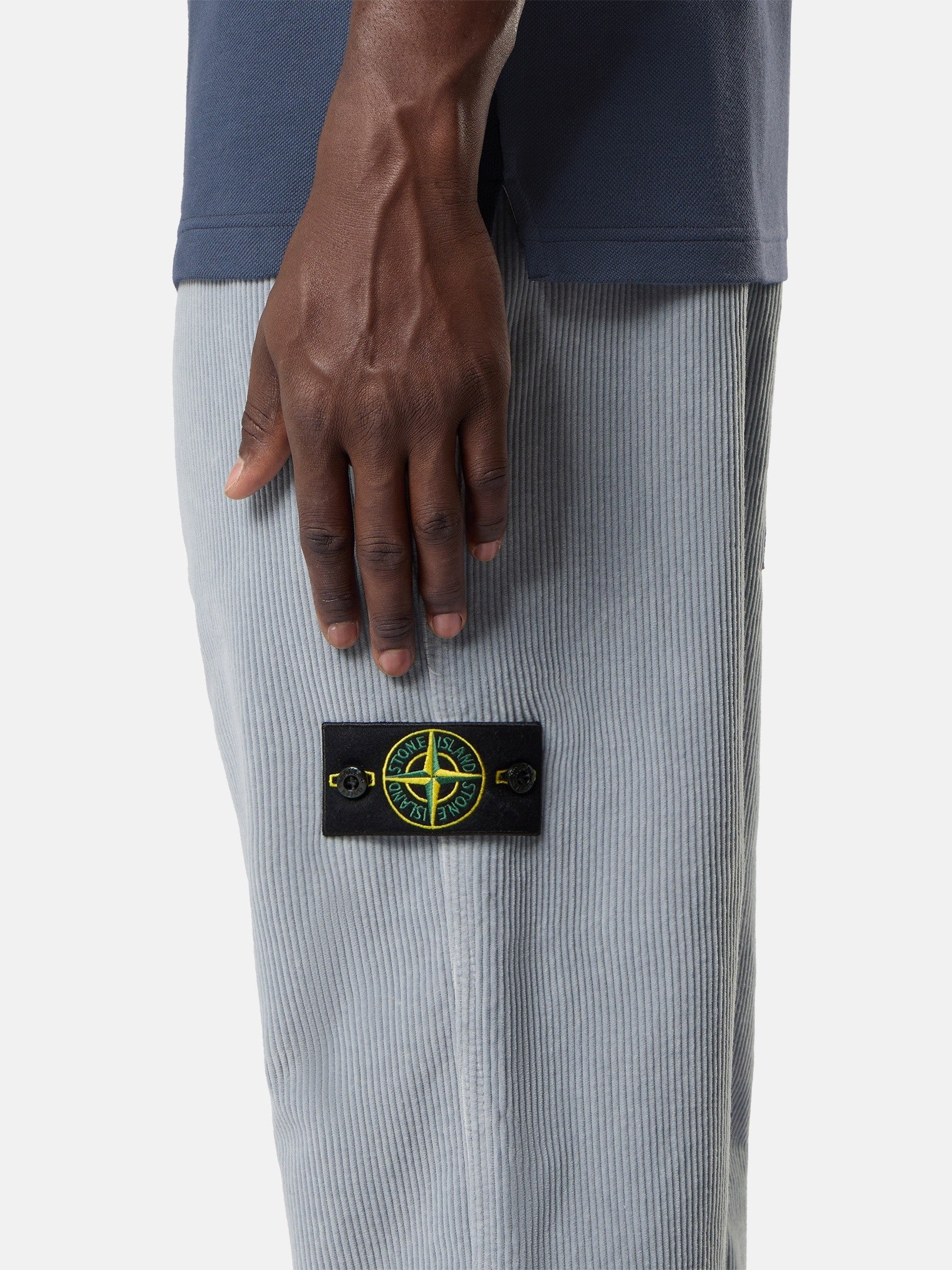 Stone Island Regular-Fit Chino Trousers with Contrast Pocket 3100059