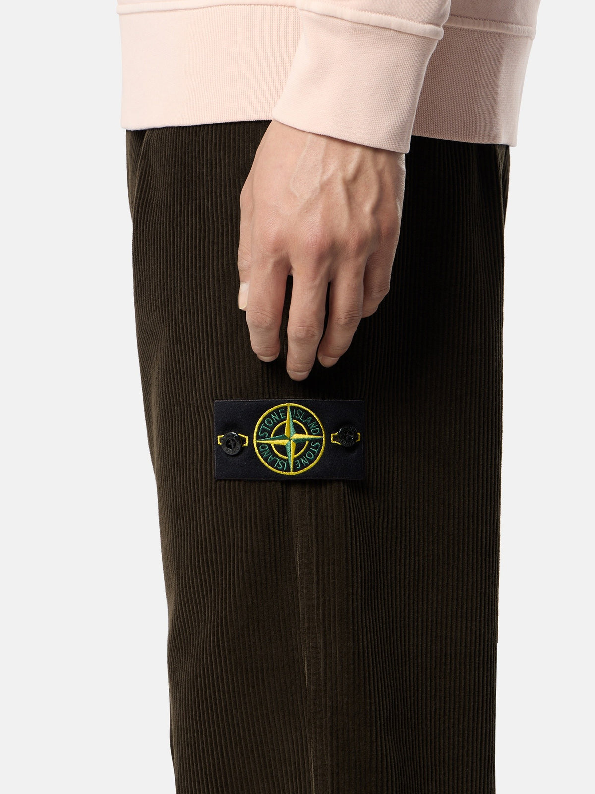 Stone Island Regular-Fit Chino Trousers with Contrast Pocket 3100059