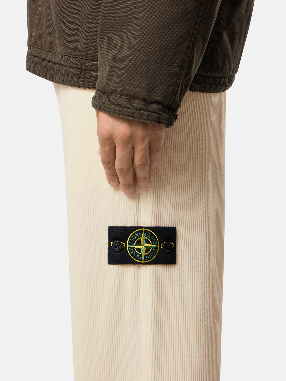 Stone Island Regular-Fit Chino Trousers with Contrast Pocket 3100059