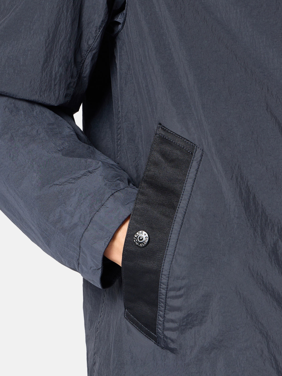 Stone Island Hooded Jacket with Wind Resistance and Anti-Drop 4100001