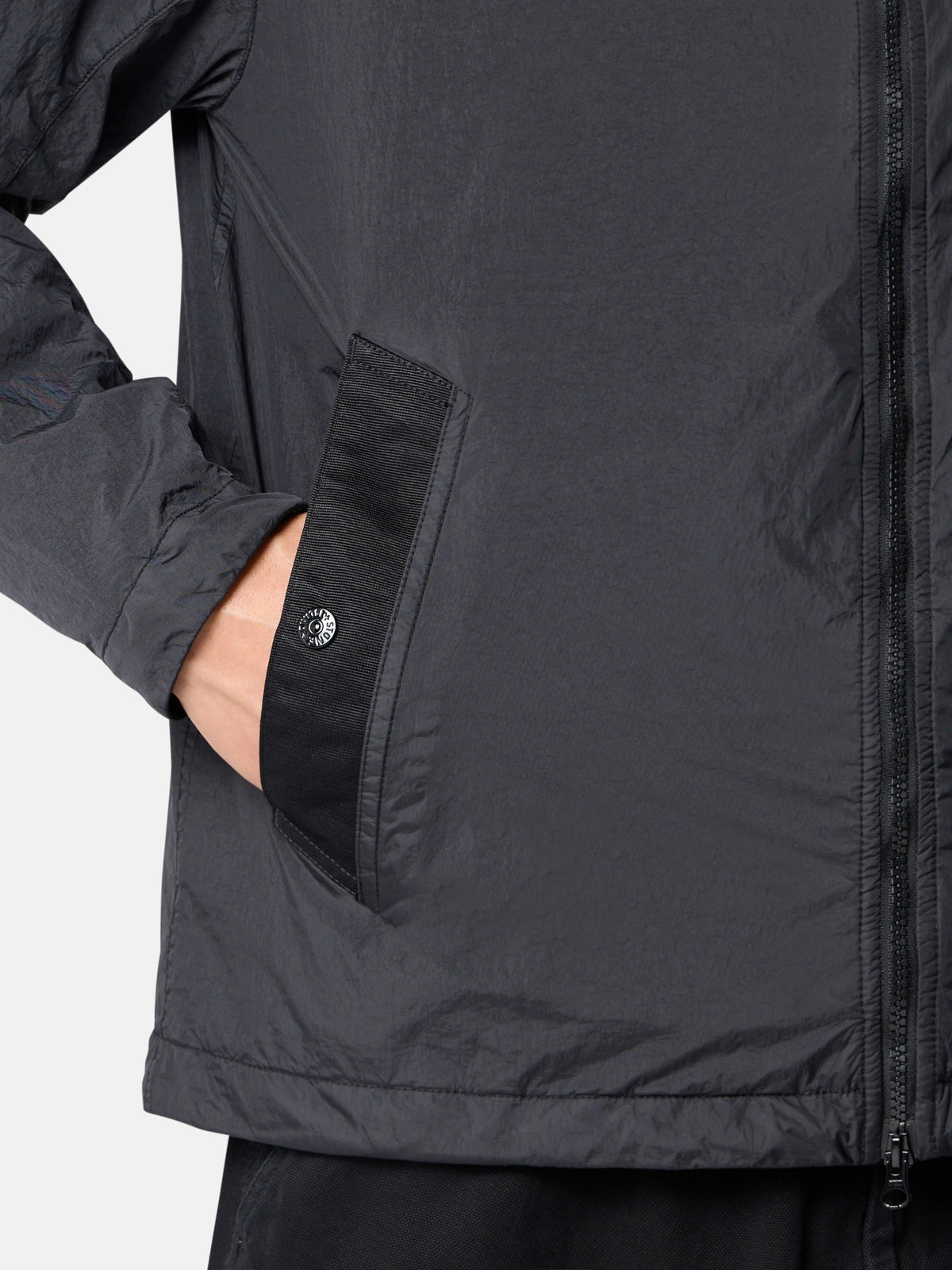 Stone Island Hooded Jacket with Wind Resistance and Anti-Drop 4100001