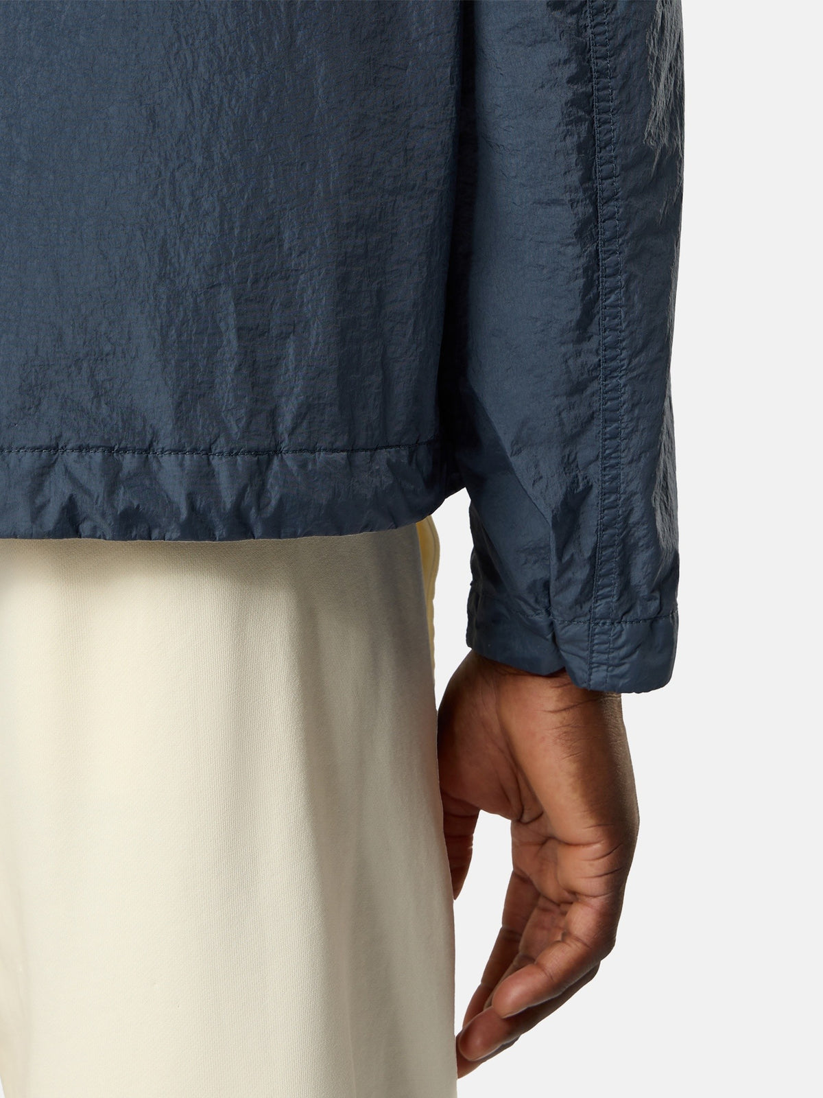 Stone Island Hooded Jacket with Wind Resistance and Anti-Drop 4100001