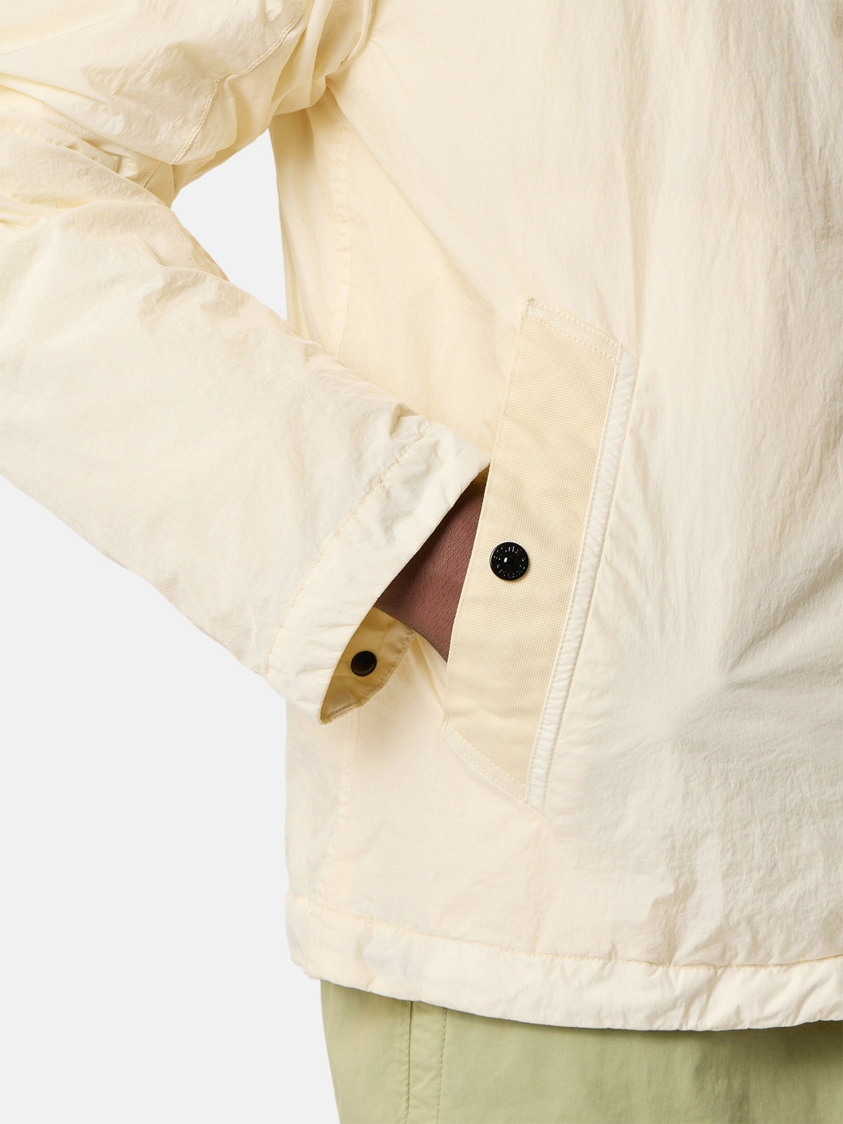 Stone Island Hooded Jacket with Wind Resistance and Anti-Drop 4100001