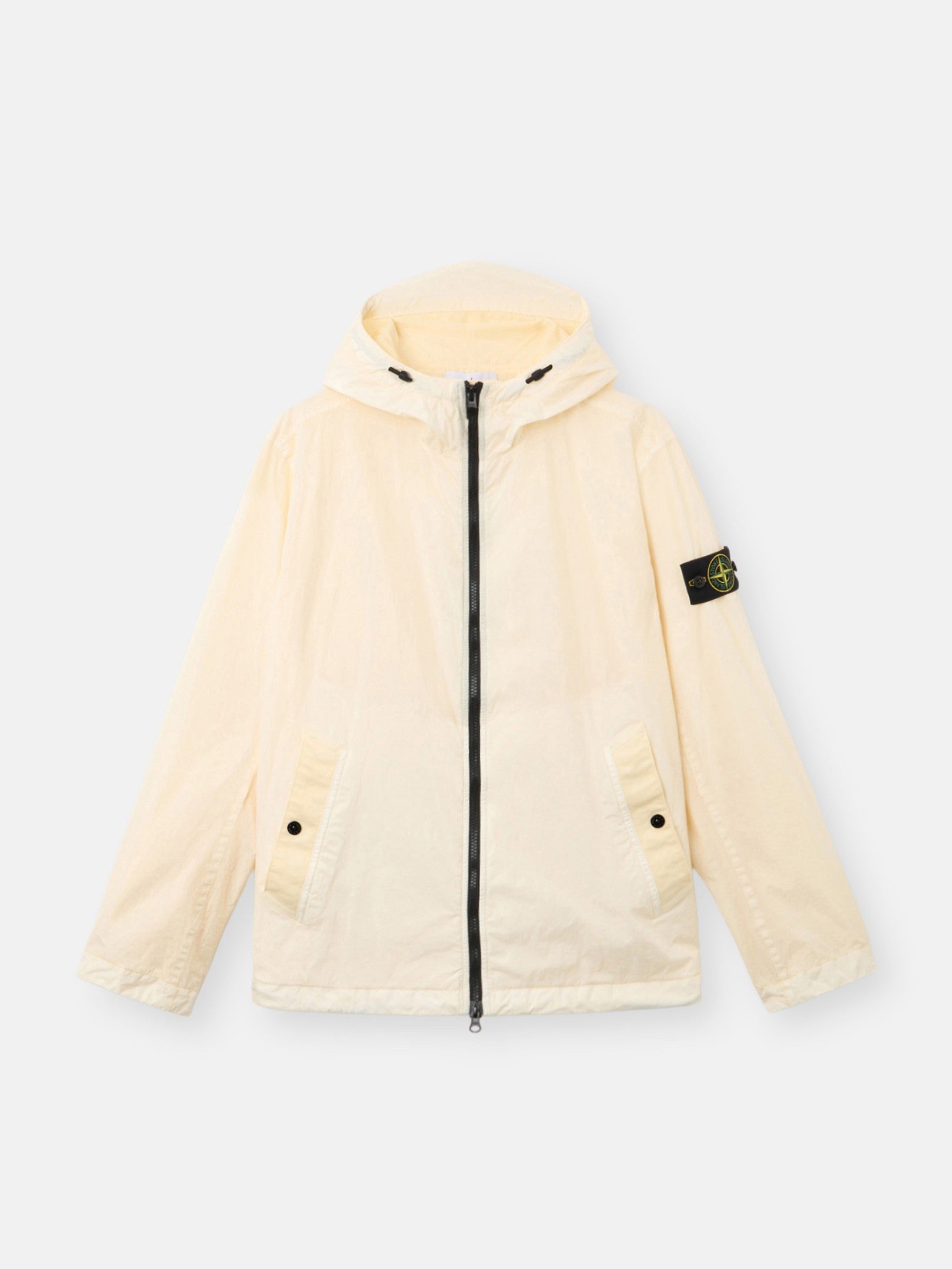 Stone Island Hooded Jacket with Wind Resistance and Anti-Drop 4100001
