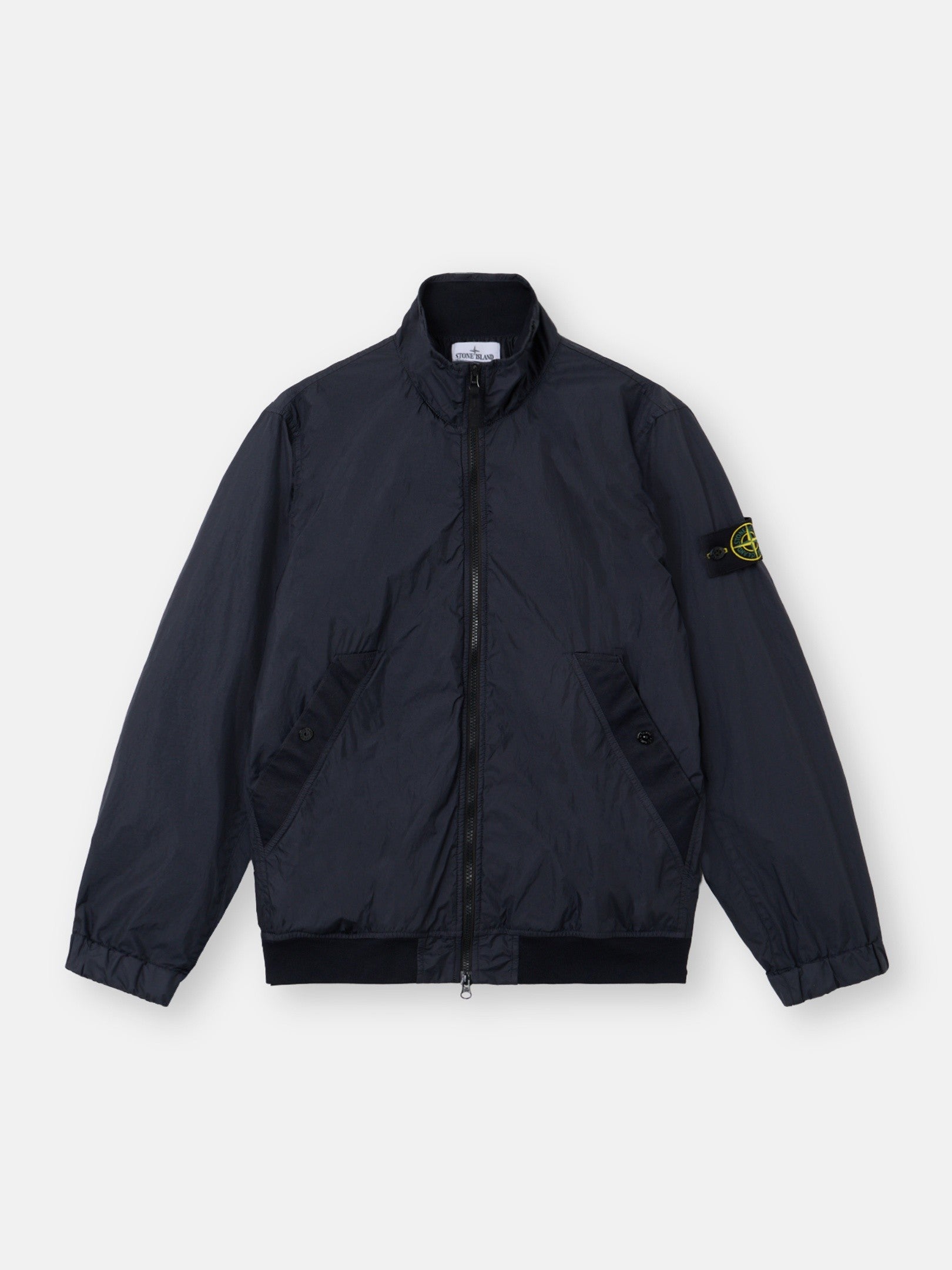 Stone Island Stand Collar Jacket with Wind Resistance and Anti-Drop 4100111