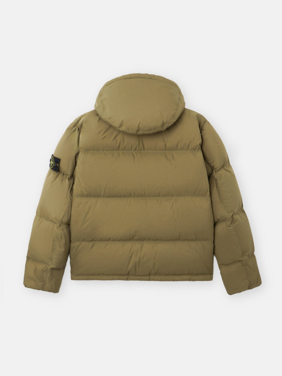 Stone Island Tear-Resistant Down Jacket with Detachable Hood 4100013