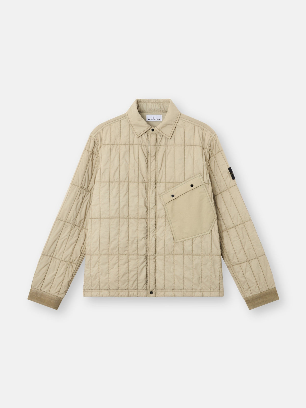 Stone Island Quilted Padded Coach Jacket with Anti-Drop 4100014