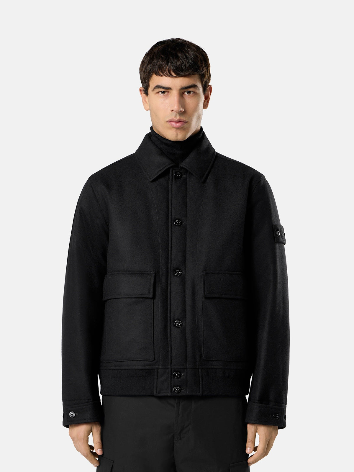 Stone Island Padded Coach Jacket With Anti-Drop 4100017