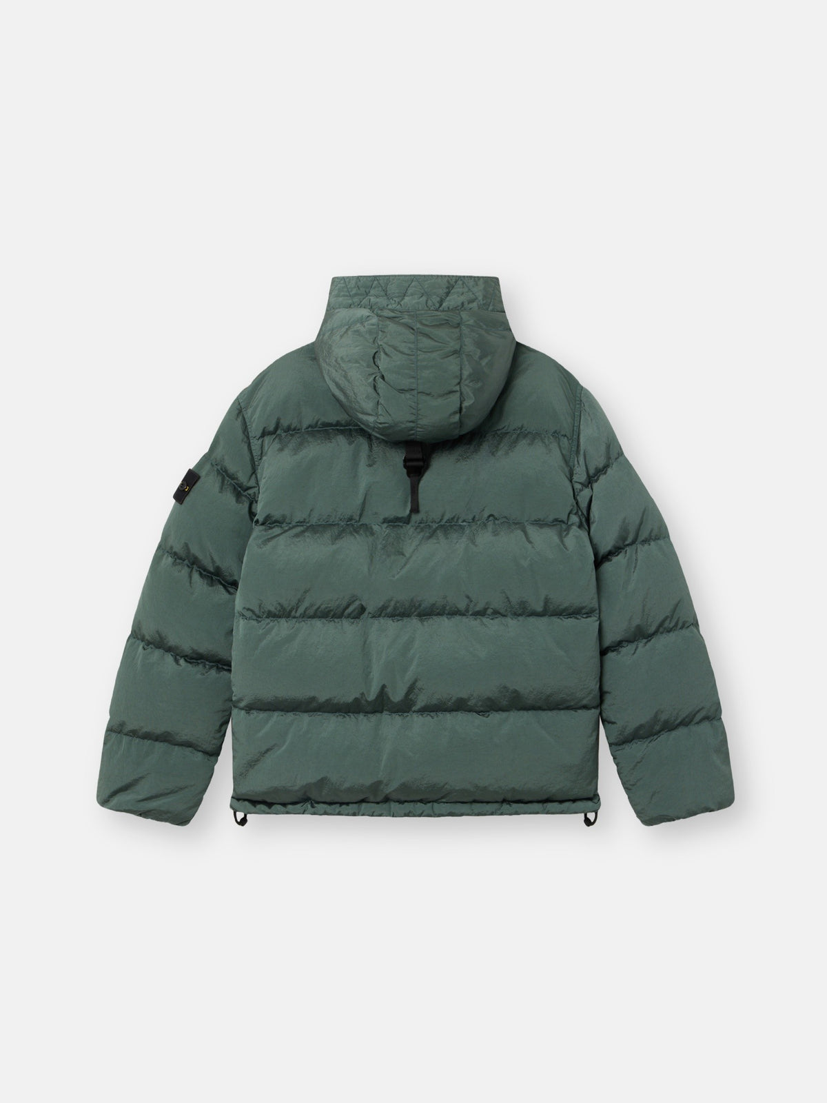 Stone Island Hooded Down Jacket with Drawcord Hem 4100019