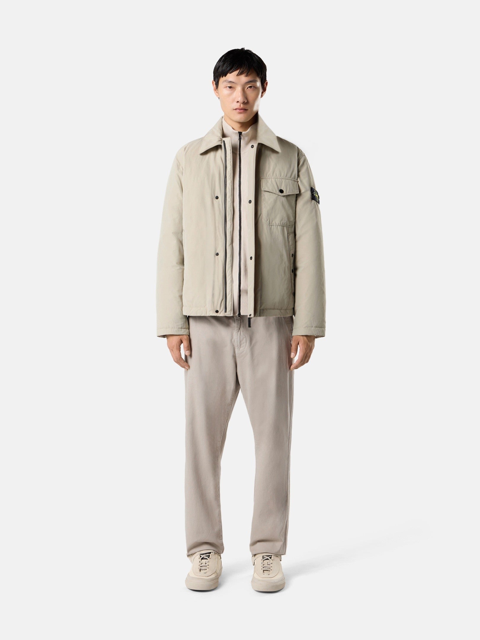 Stone Island Down Coach Jacket with Anti-Drop 4100022
