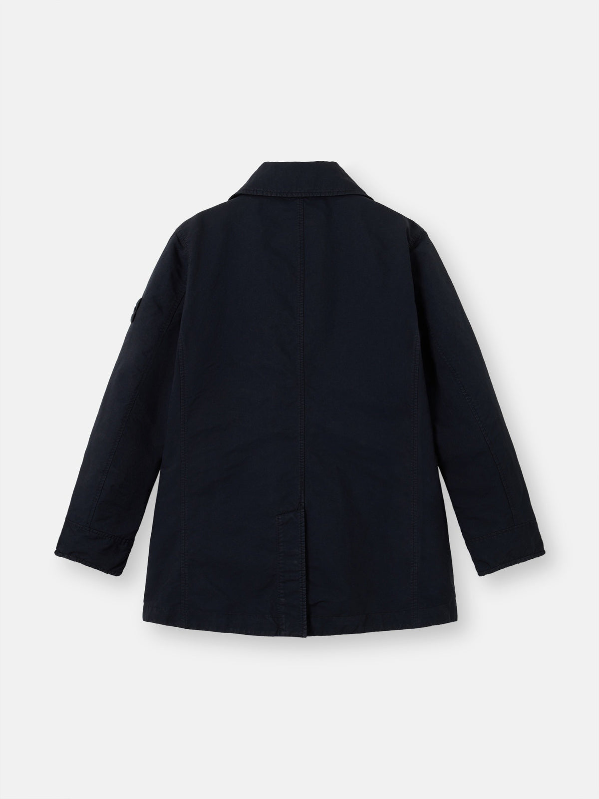 Stone Island Padded Peacoat With Anti-Drop 4100027