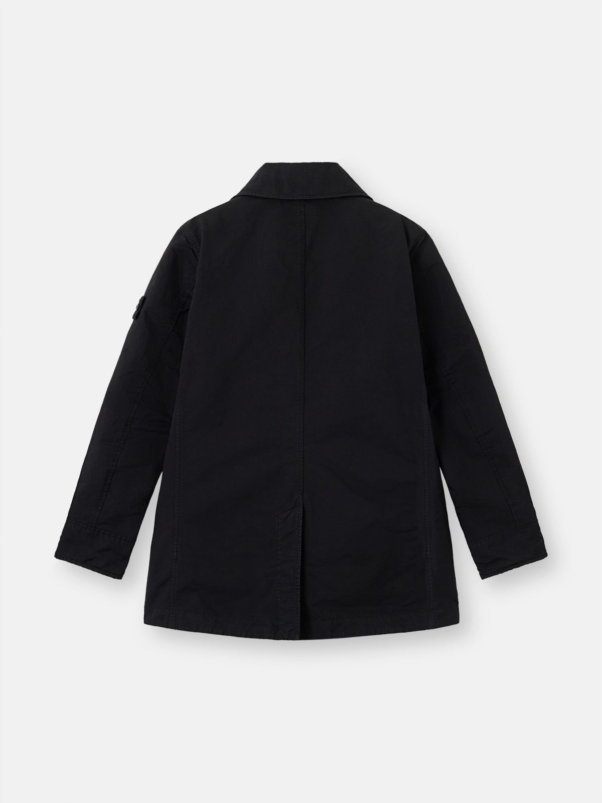 Stone Island Padded Peacoat With Anti-Drop 4100027
