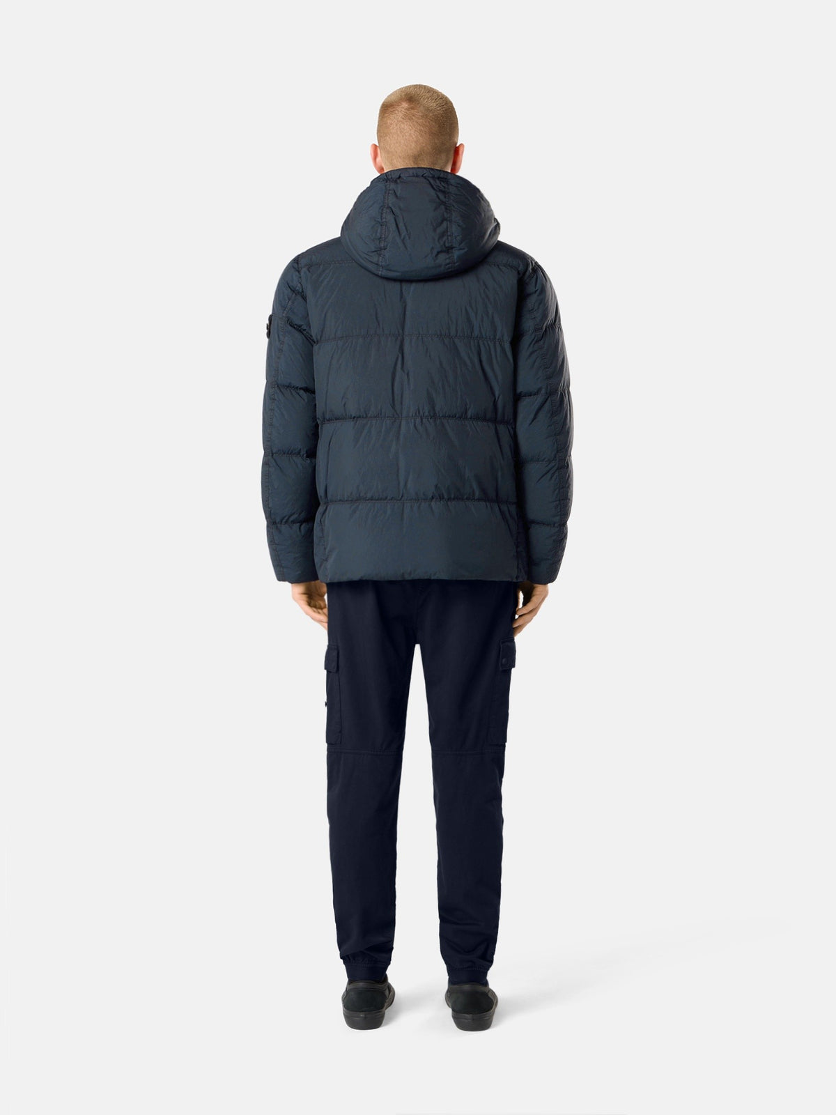 Stone Island Wind-Resistant Down Jacket with Anti-Drop 4100037
