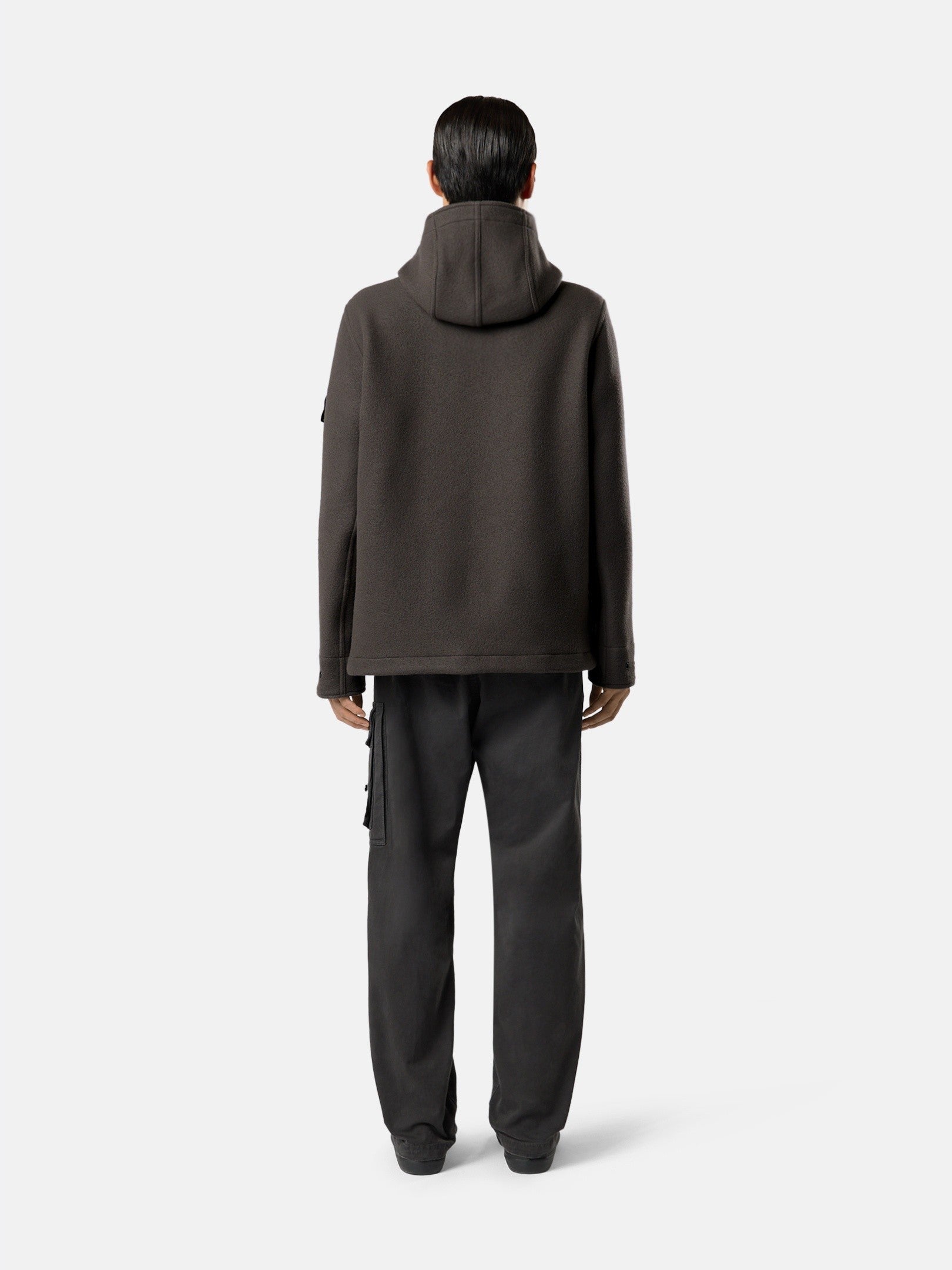 Stone Island Short Parka with Toggle-Button Fastening 4100039