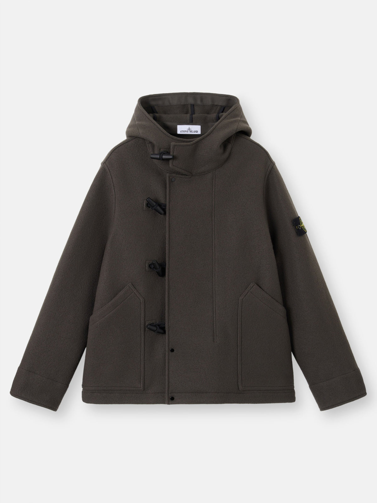 Stone Island Short Parka with Toggle-Button Fastening 4100039