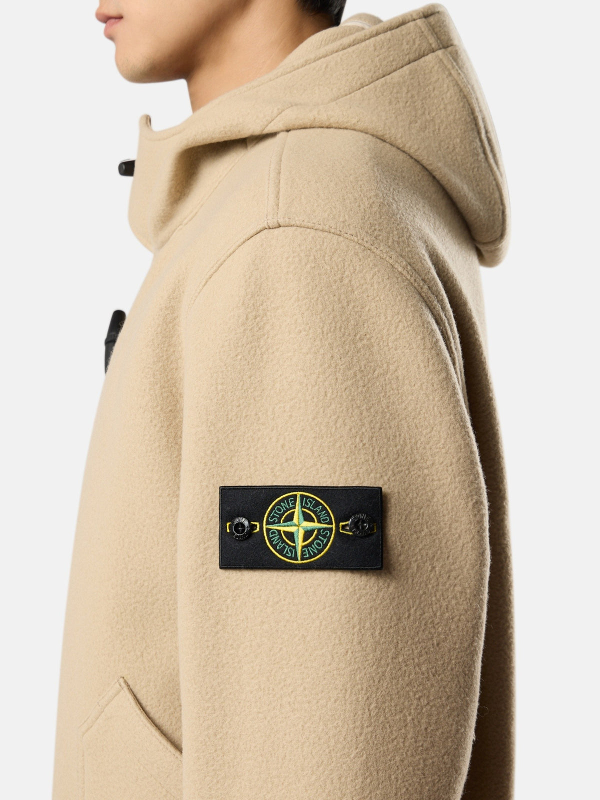 Stone Island Short Parka with Toggle-Button Fastening 4100039