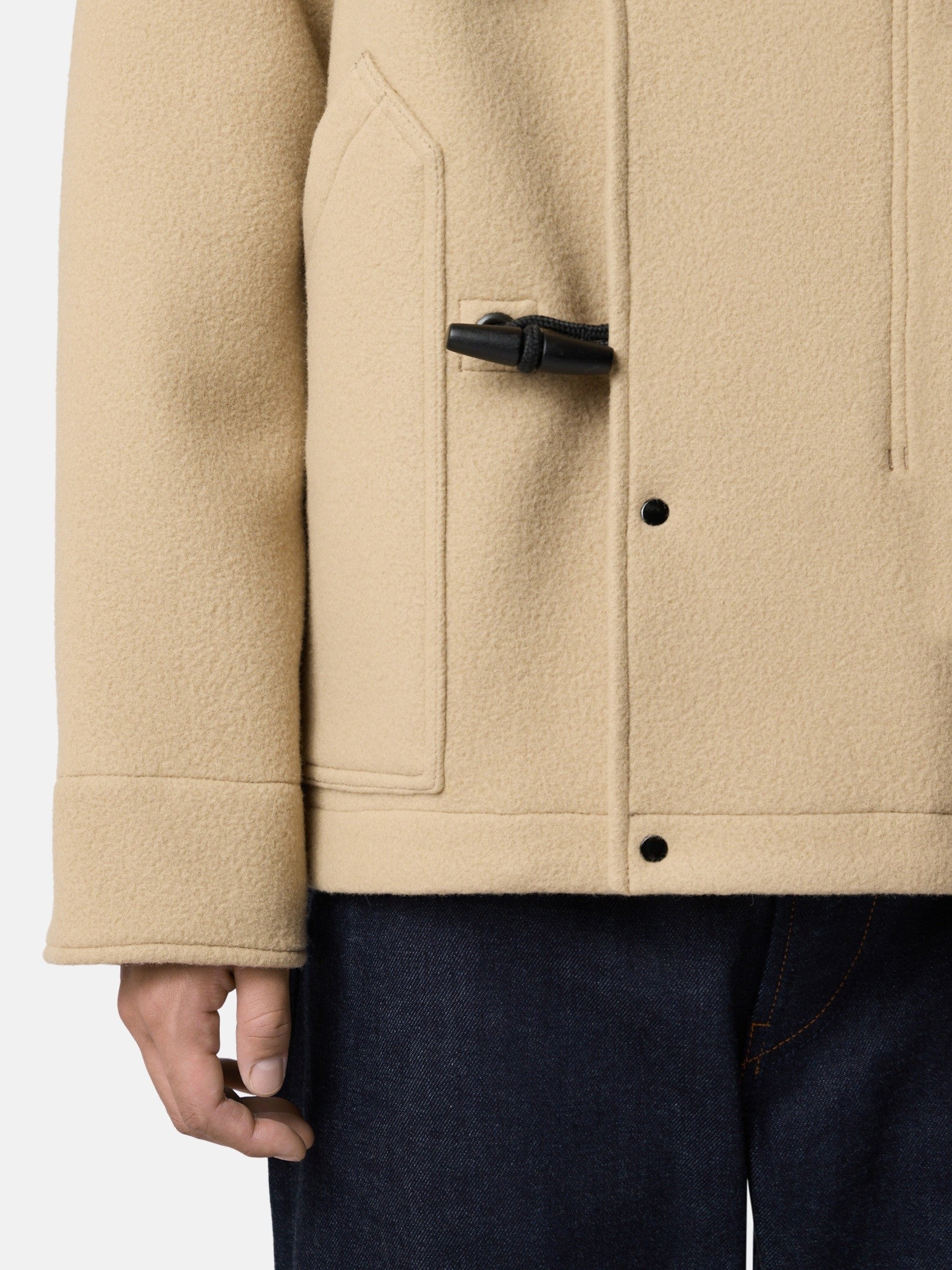 Stone Island Short Parka with Toggle-Button Fastening 4100039
