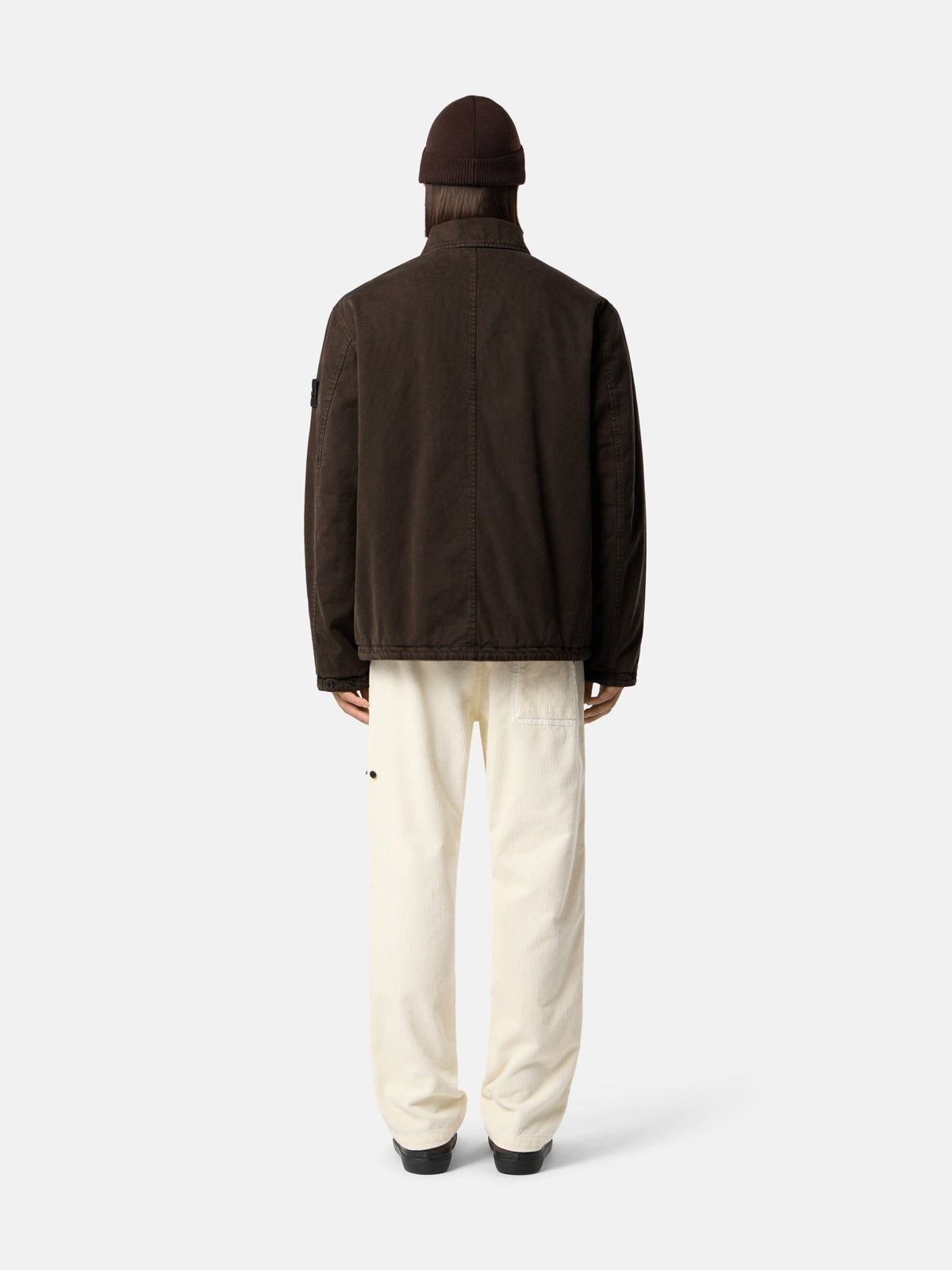 Stone Island Padded Coach Jacket with Anti-Drop Finish 4100048