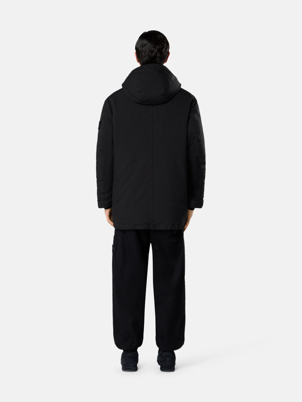 Stone Island Short Down Parka With Anti-Drop 4100062