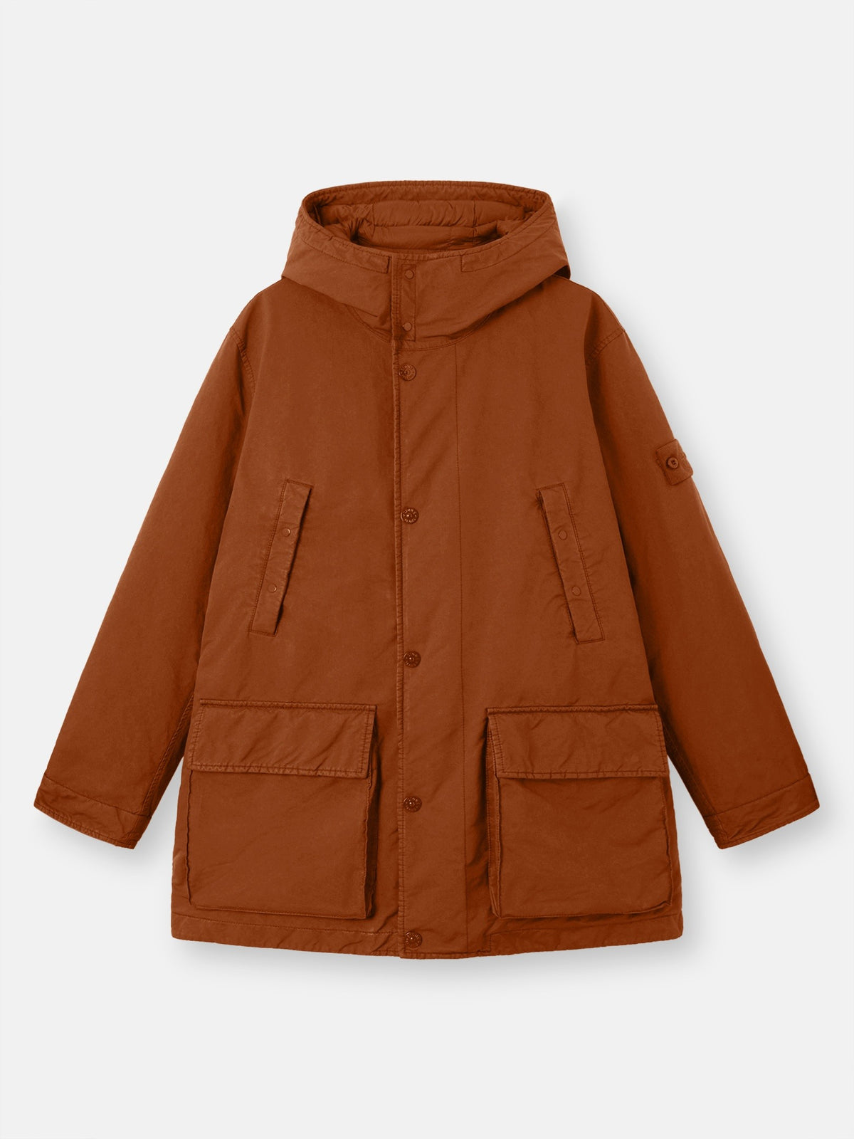 Stone Island Short Down Parka With Anti-Drop 4100062
